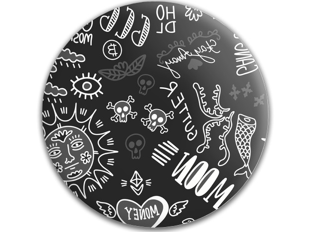 Black Tat Fur Putter Disc