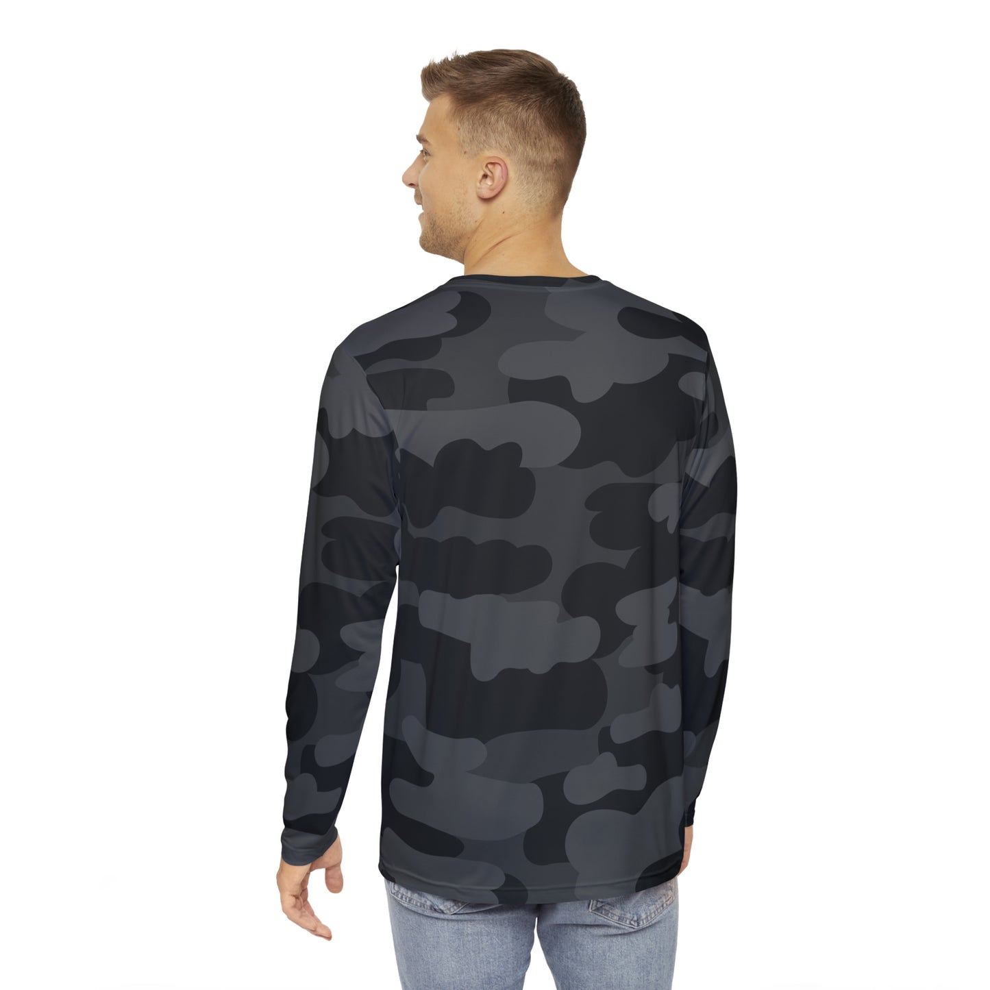 Dark Camo Fur Long Sleeve Shirt