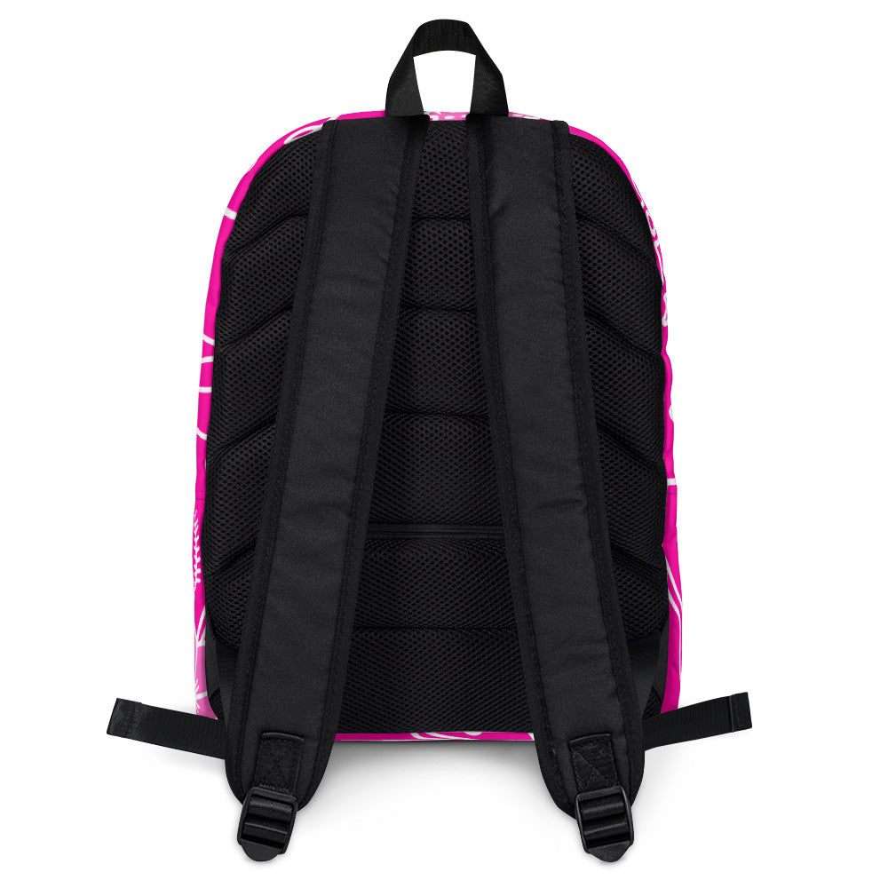 Pink Tat Fur Backpack