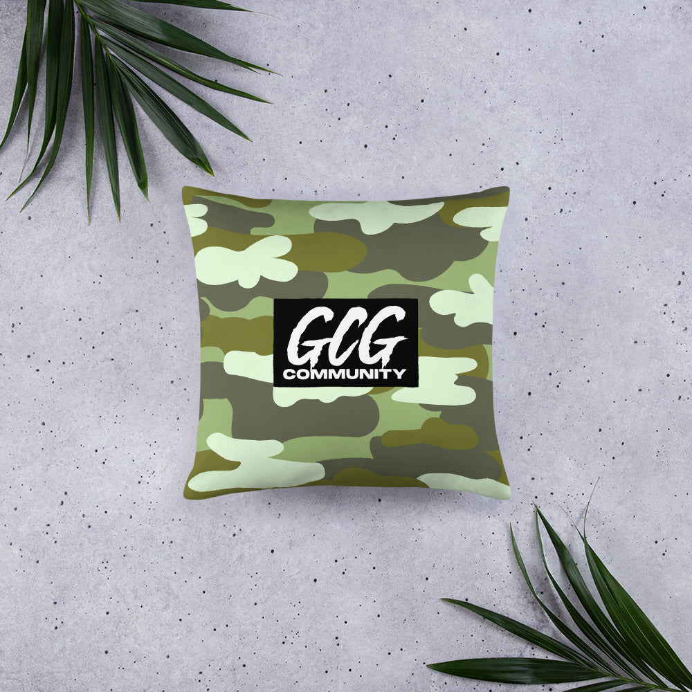 Camo Fur Pillow