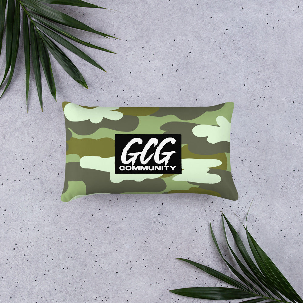 Camo Fur Pillow