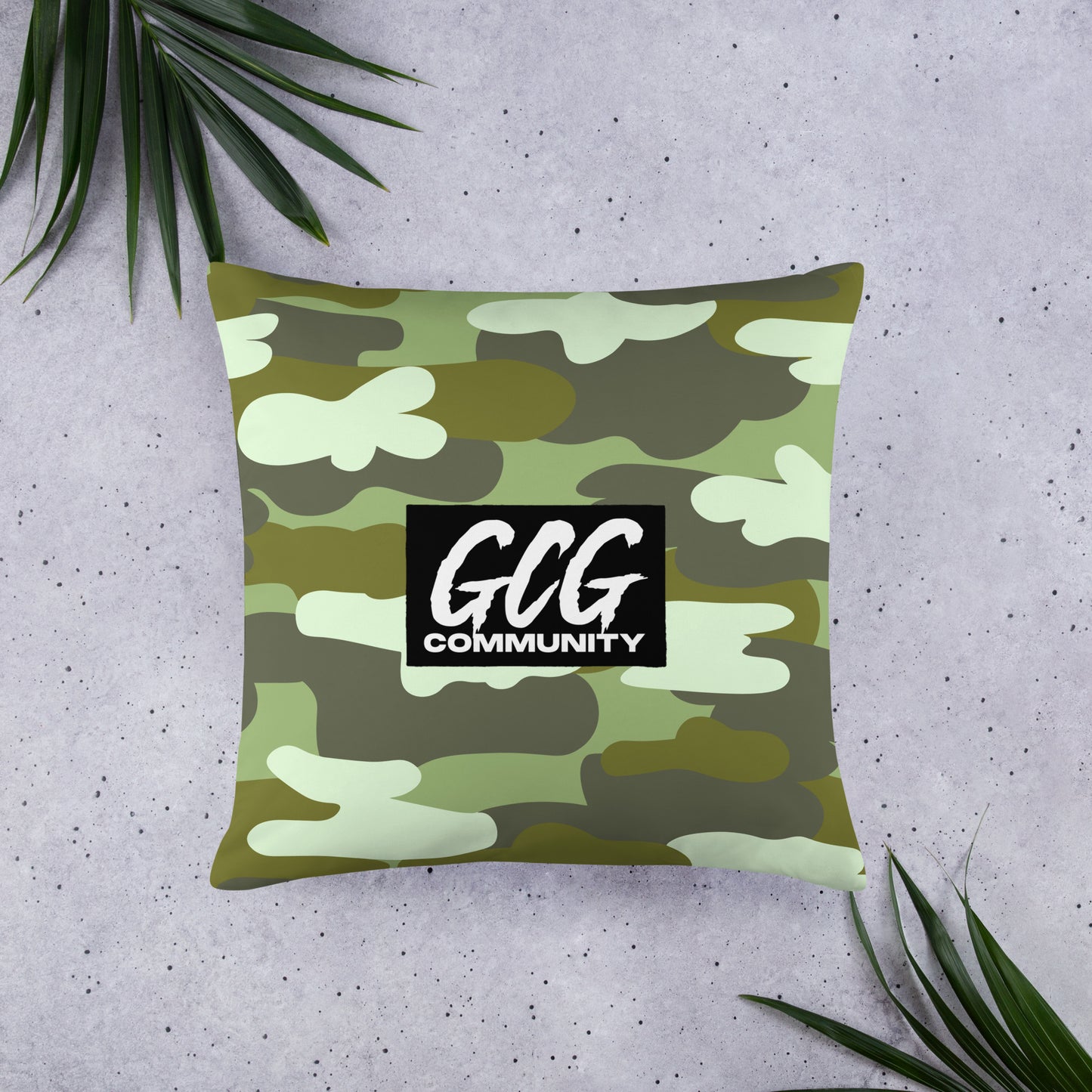Camo Fur Pillow