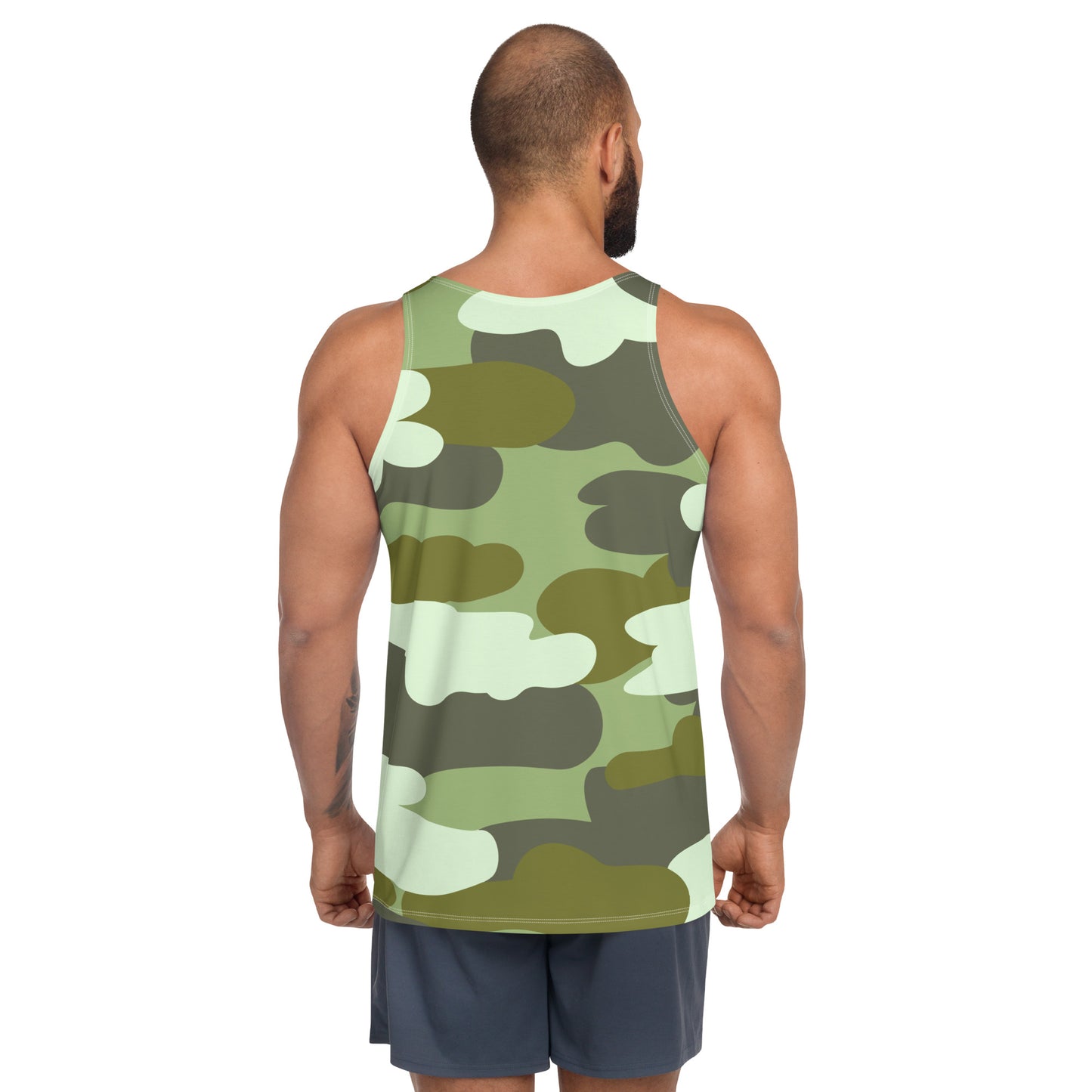 Camo Fur Tank Top