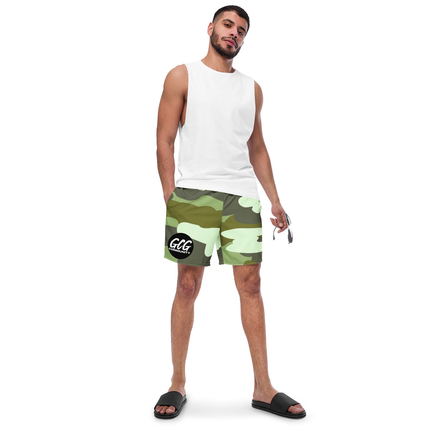 GCG Community Camo Fur Men's Swim Trunks