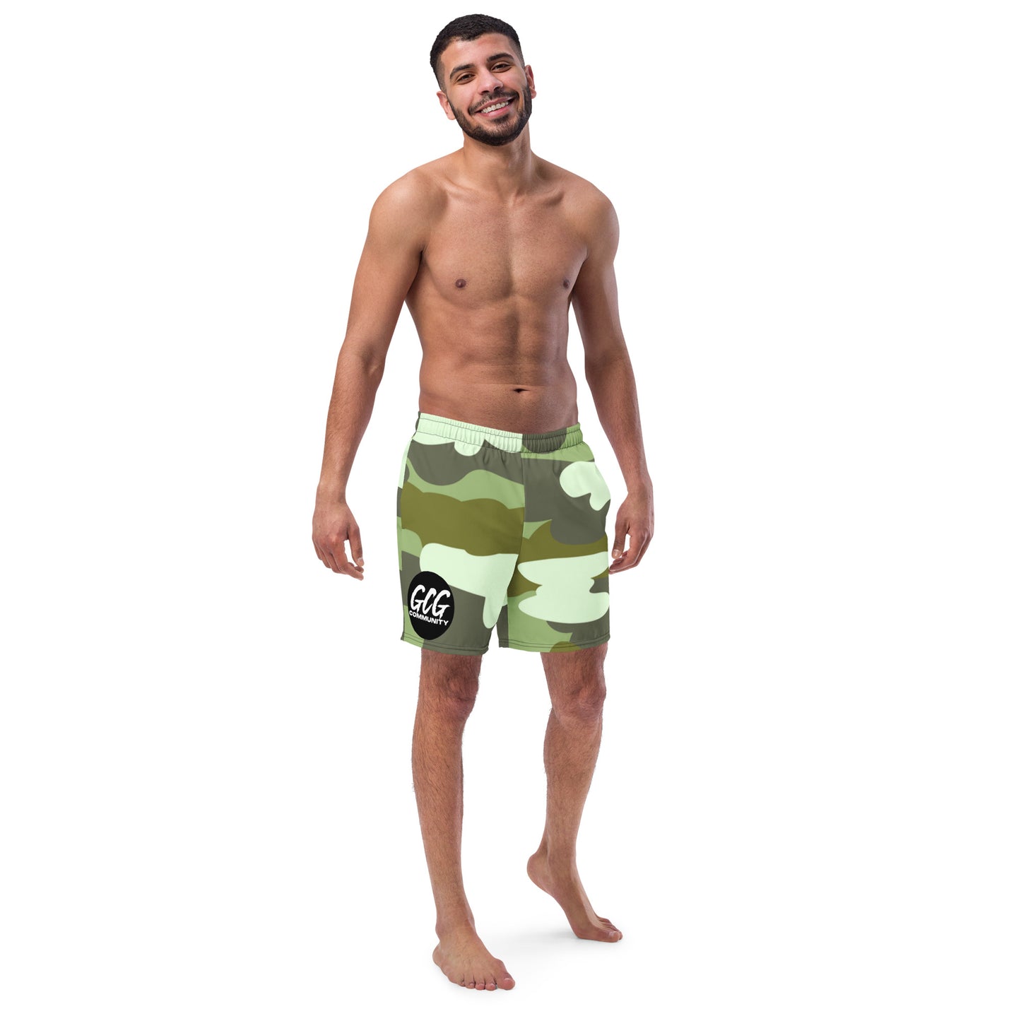 GCG Community Camo Fur Men's Swim Trunks
