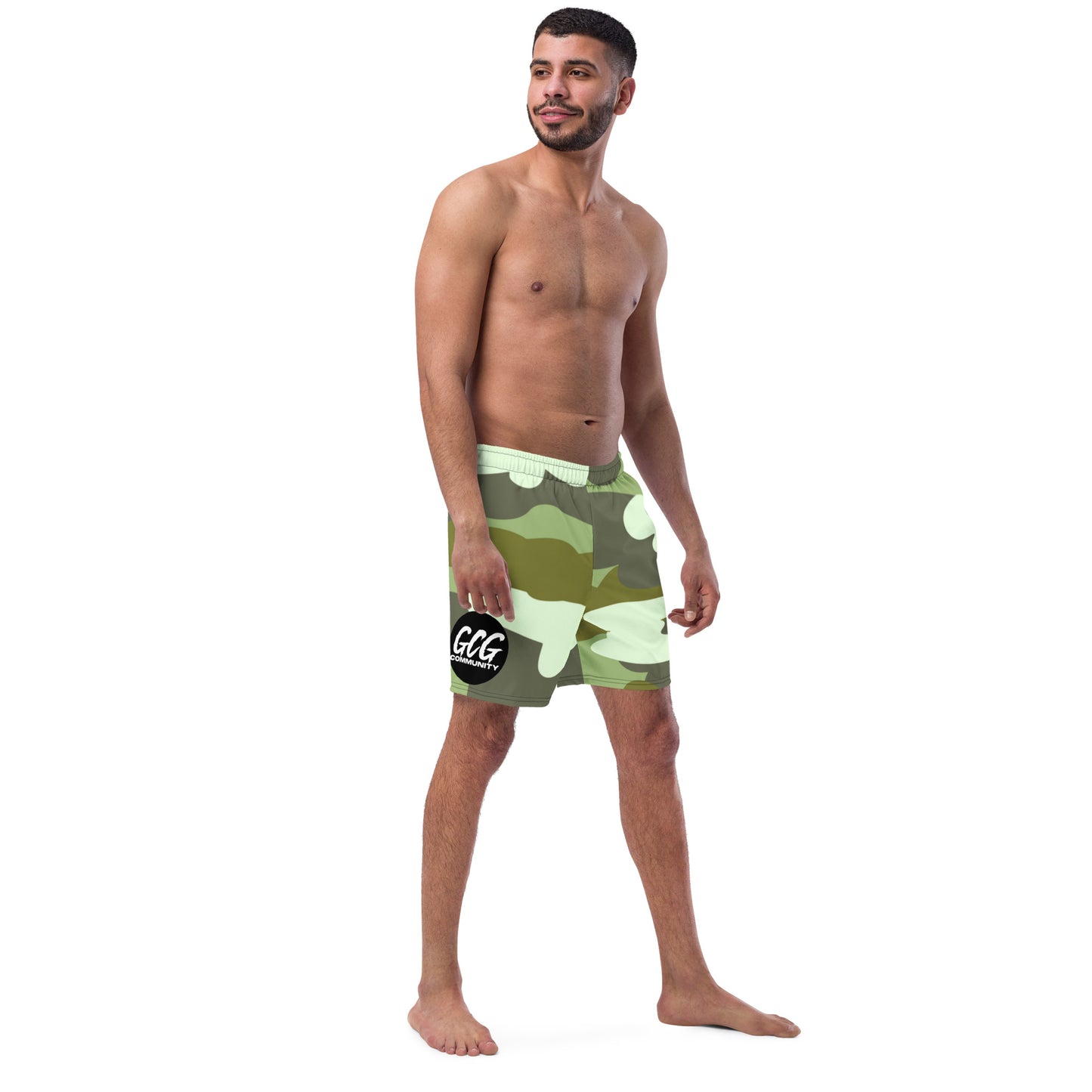 GCG Community Camo Fur Men's Swim Trunks