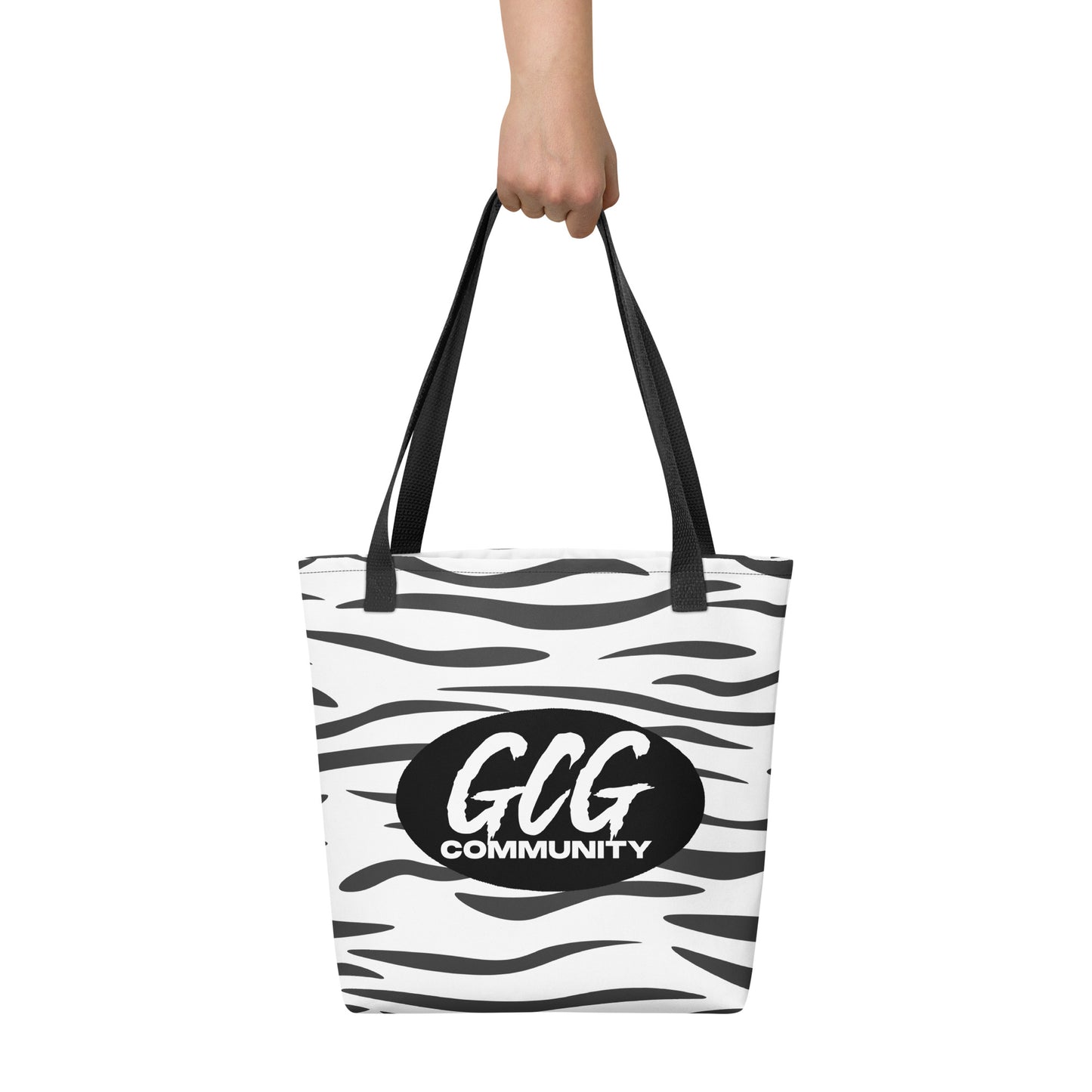 White Tiger Fur Tote Bag