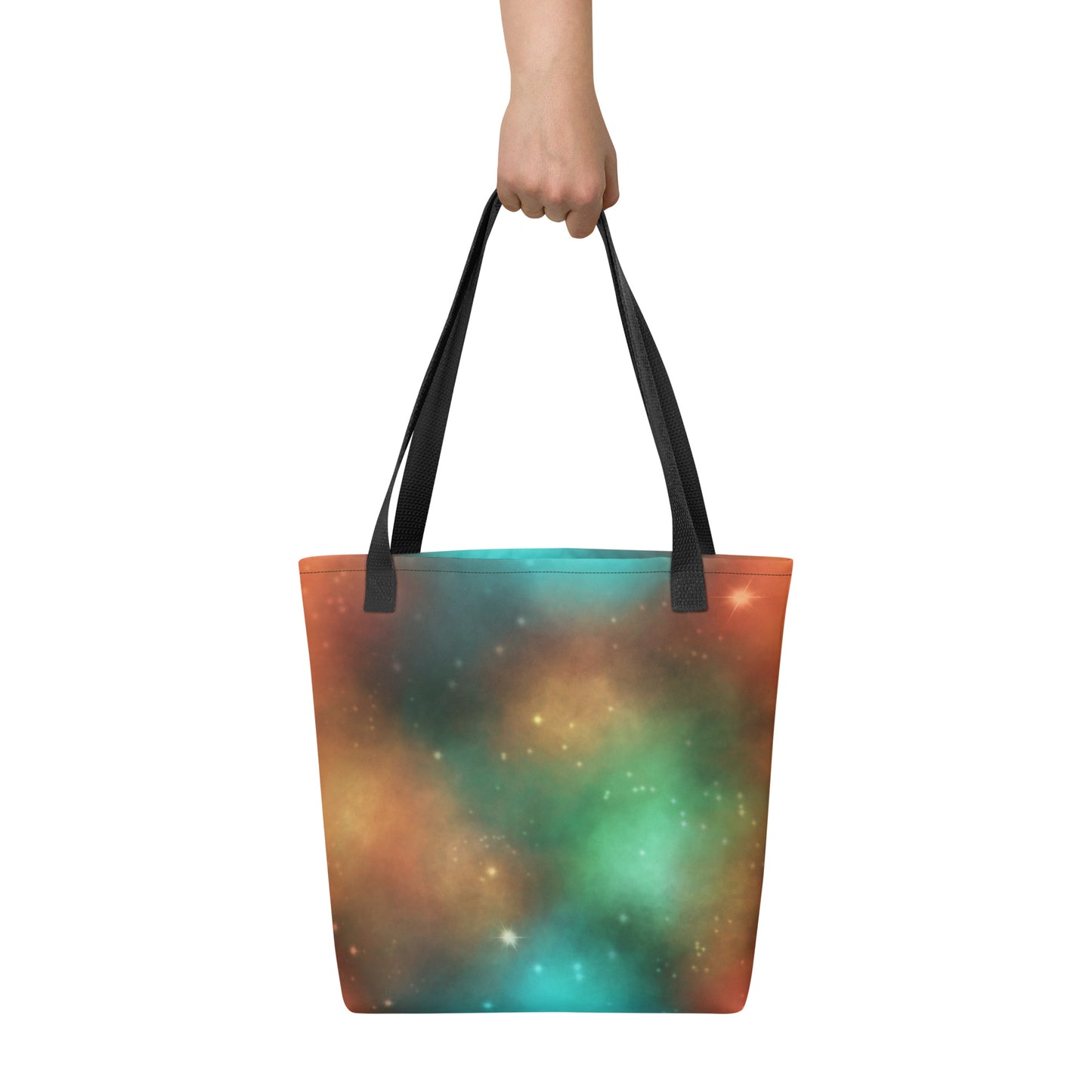 Galaxy Fur Tote Bag