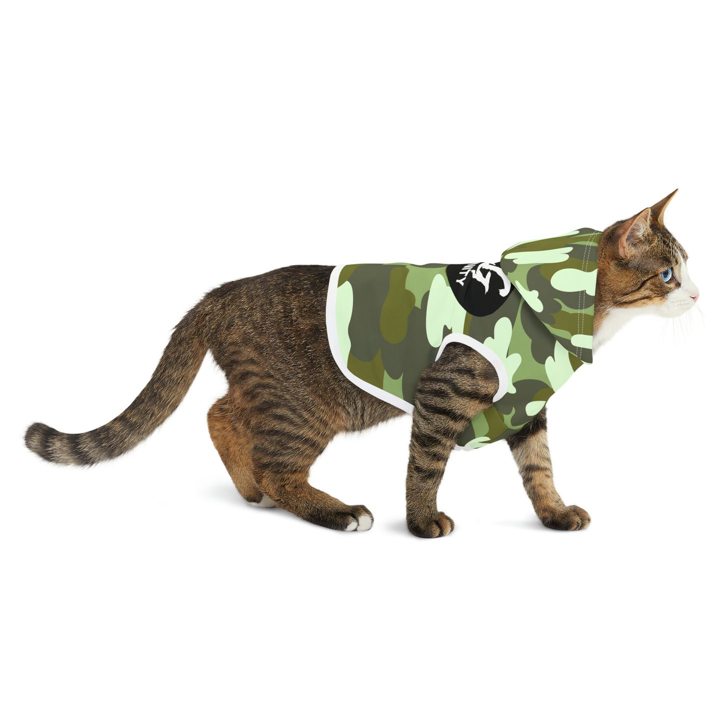 Camo Fur Pet Hoodie