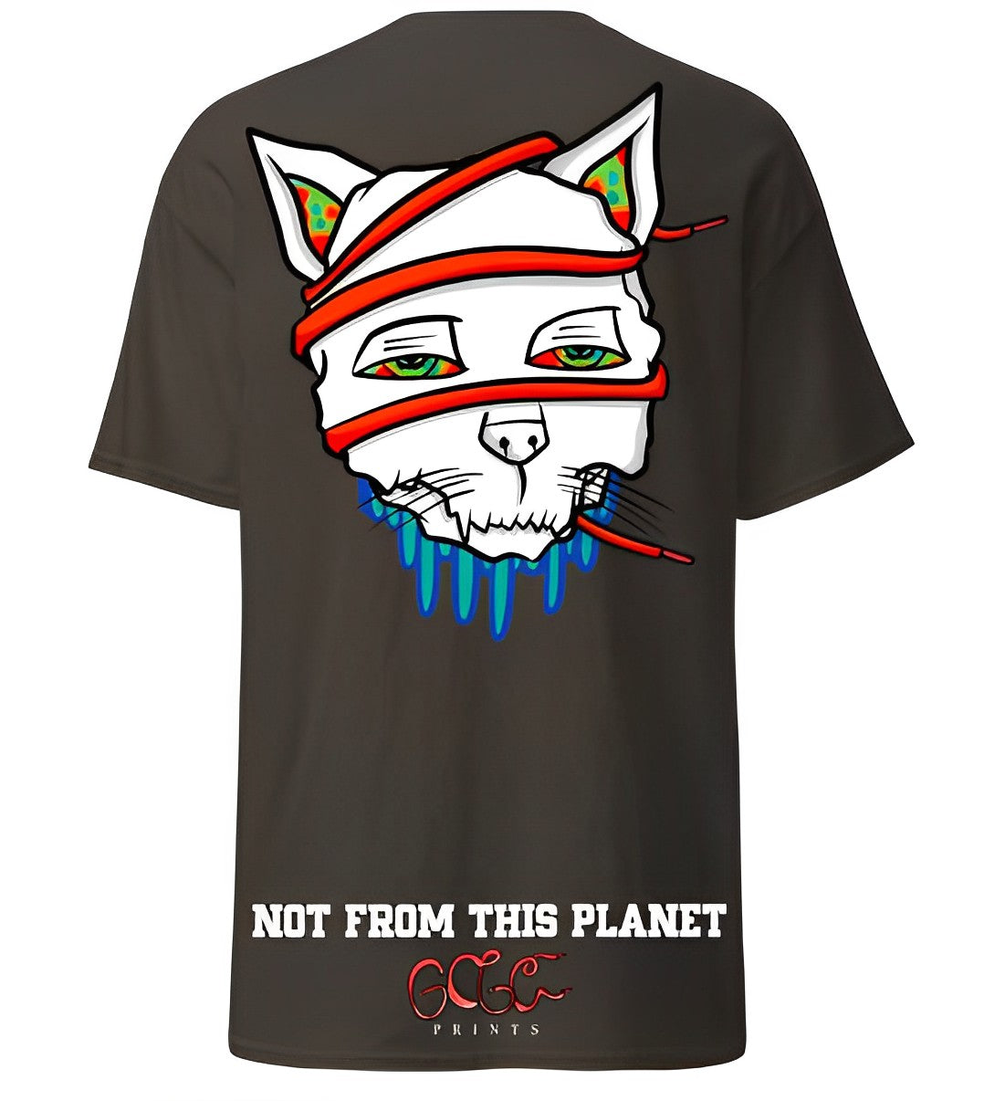 Not From This Planet Cat T-Shirt