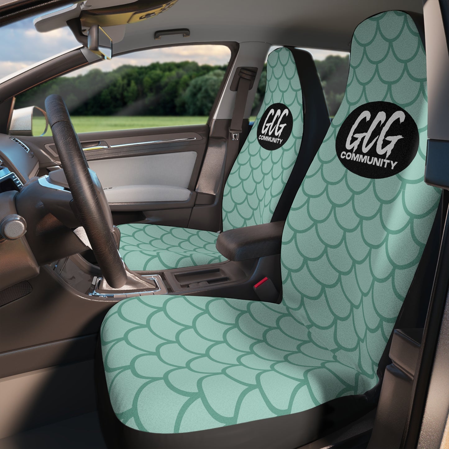 Fish Scale Fur Seat Covers