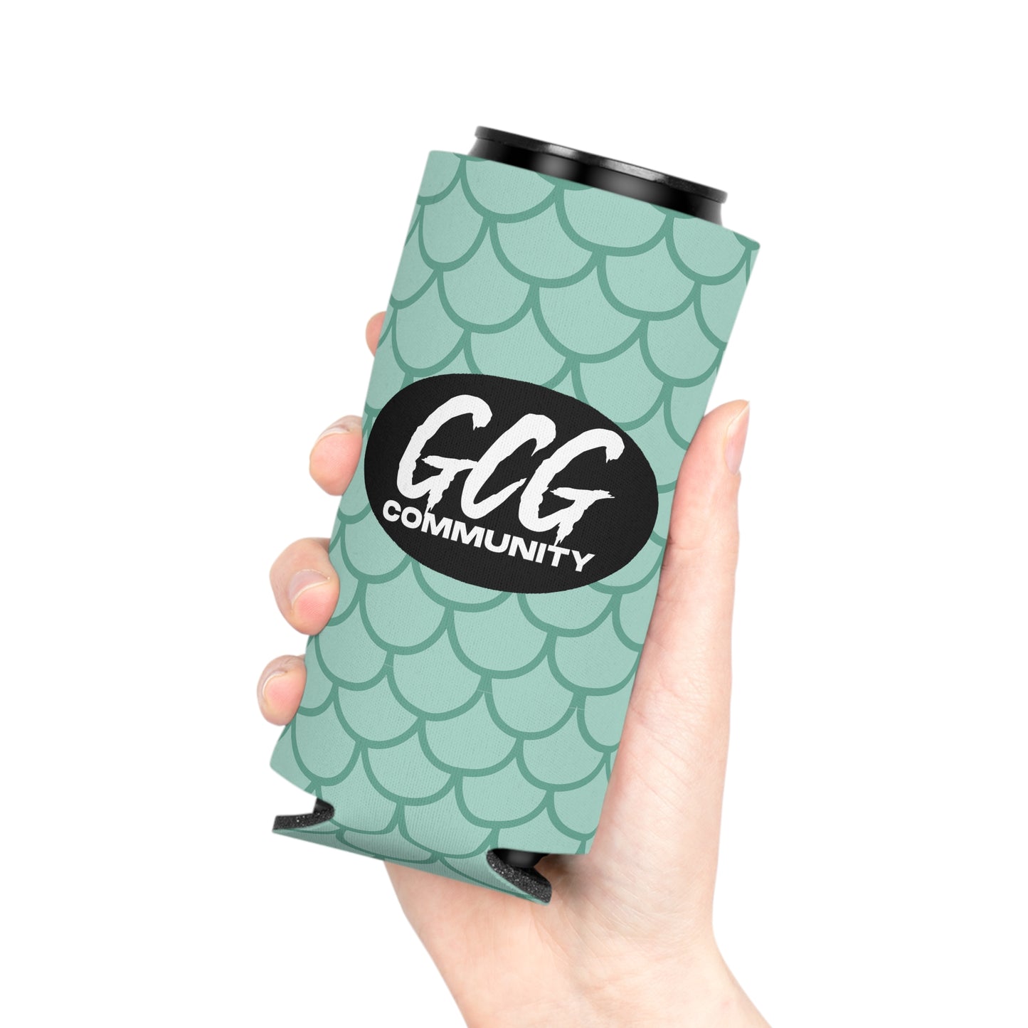 Fish Scale Fur Coozie