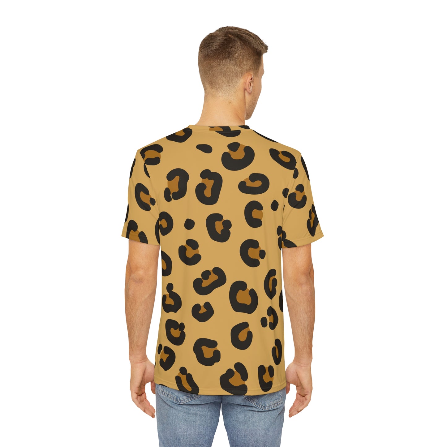 Leopard Fur Polyester Tee