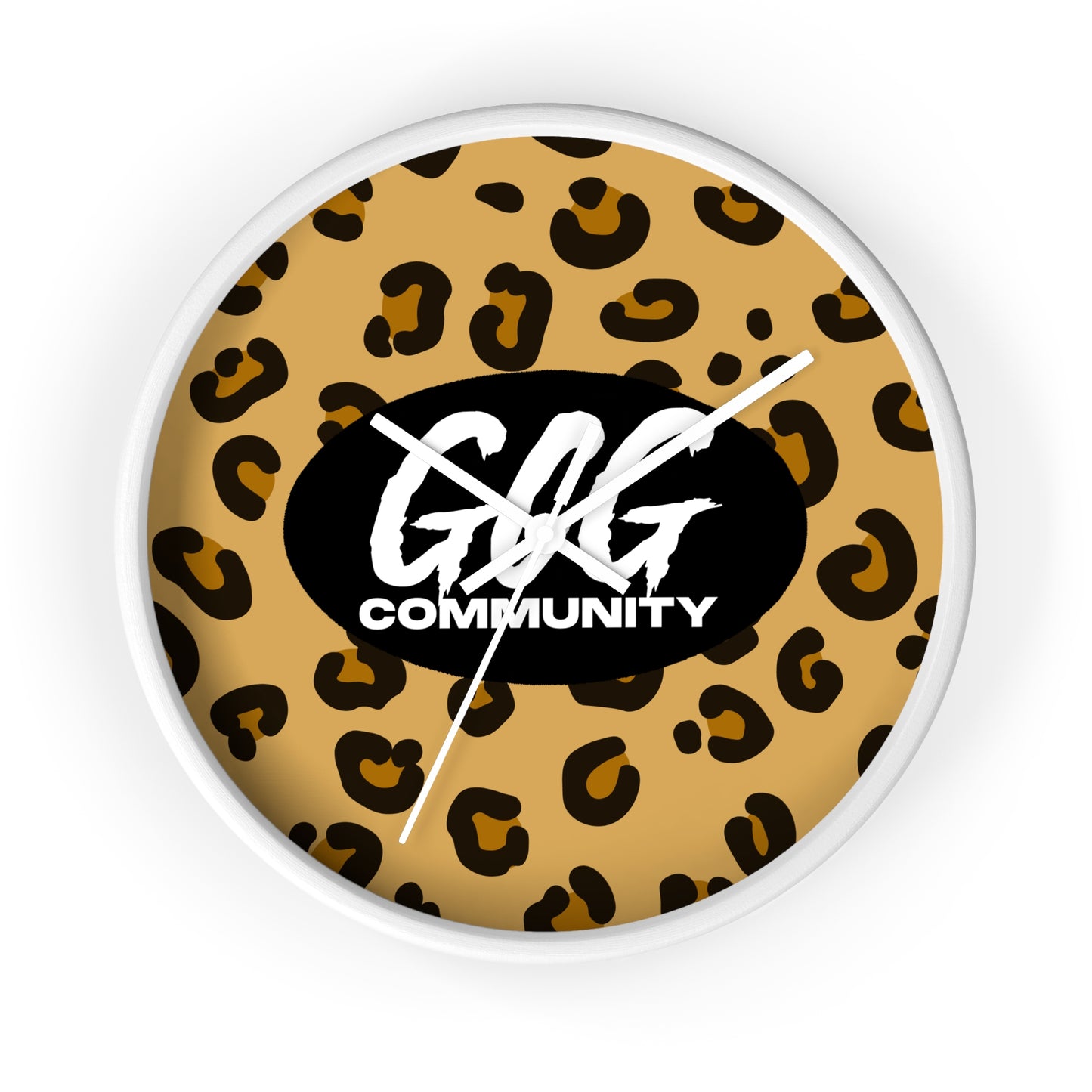 Leopard Fur Wall Clock