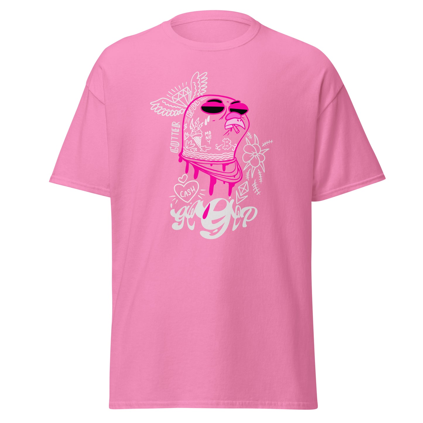 Pink Drip Piji T-Shirt