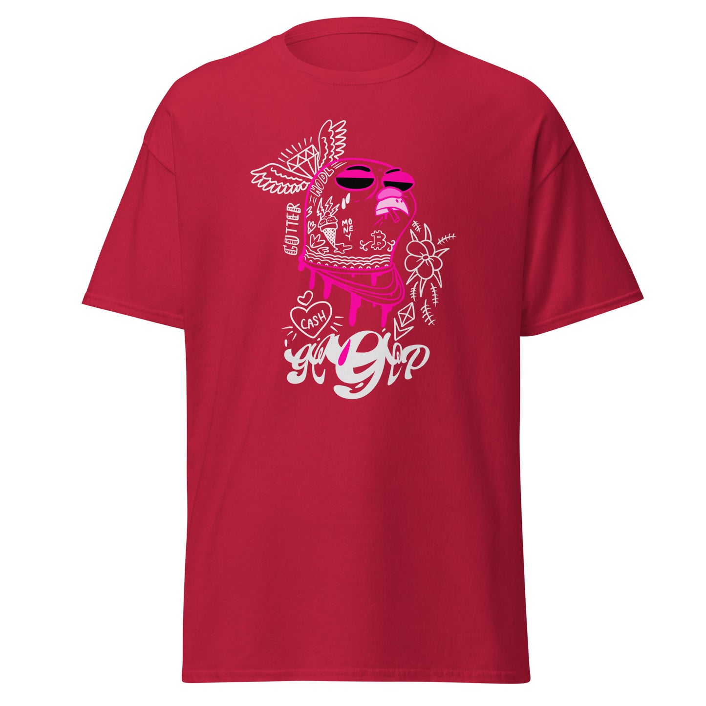 Pink Drip Piji T-Shirt