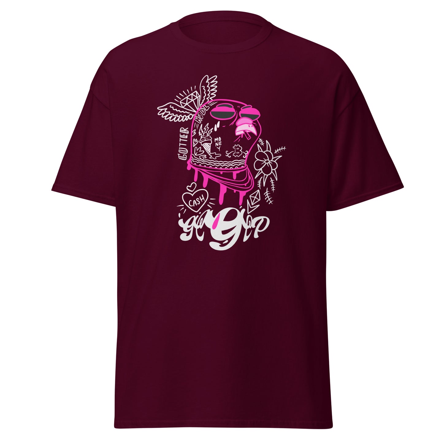 Pink Drip Piji T-Shirt