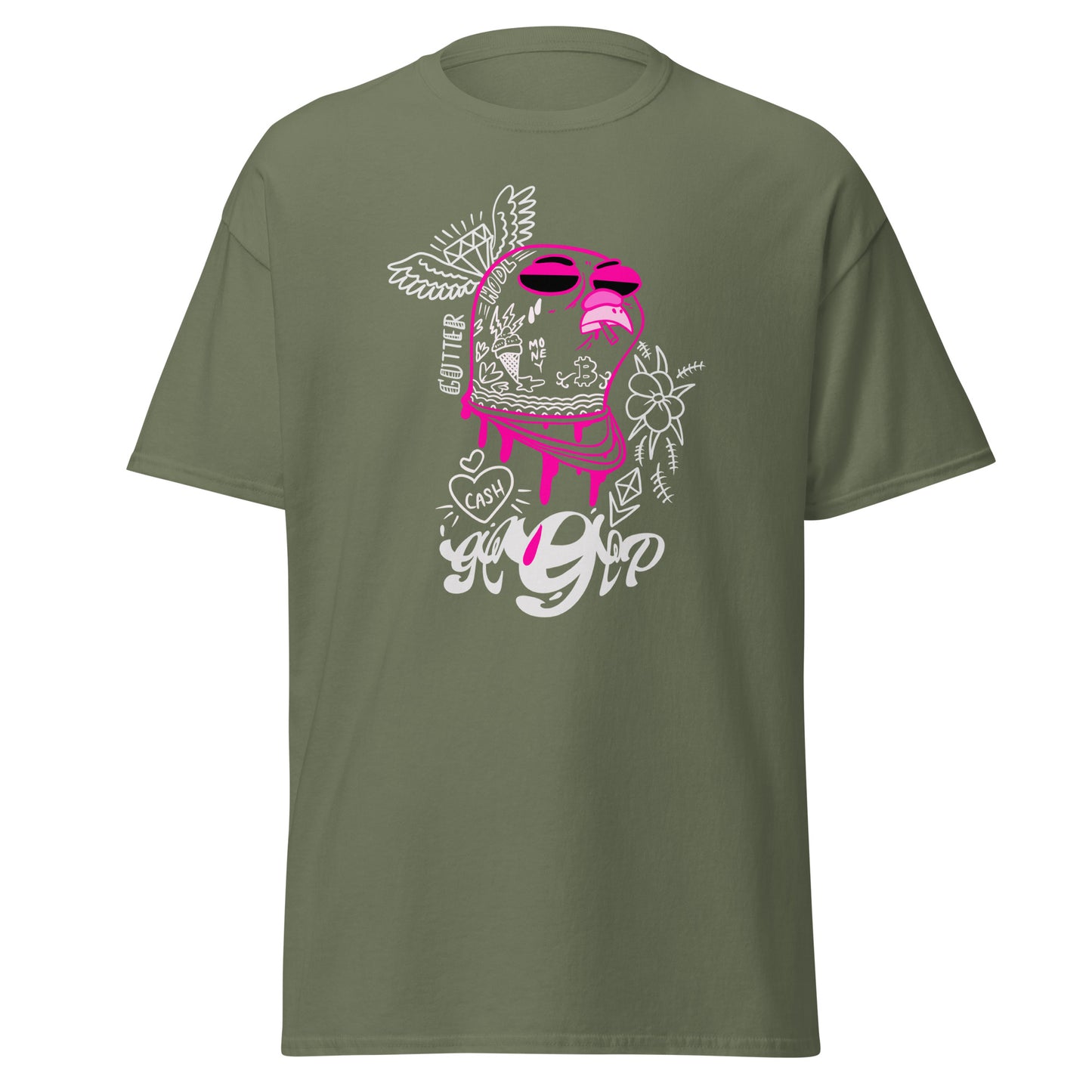 Pink Drip Piji T-Shirt