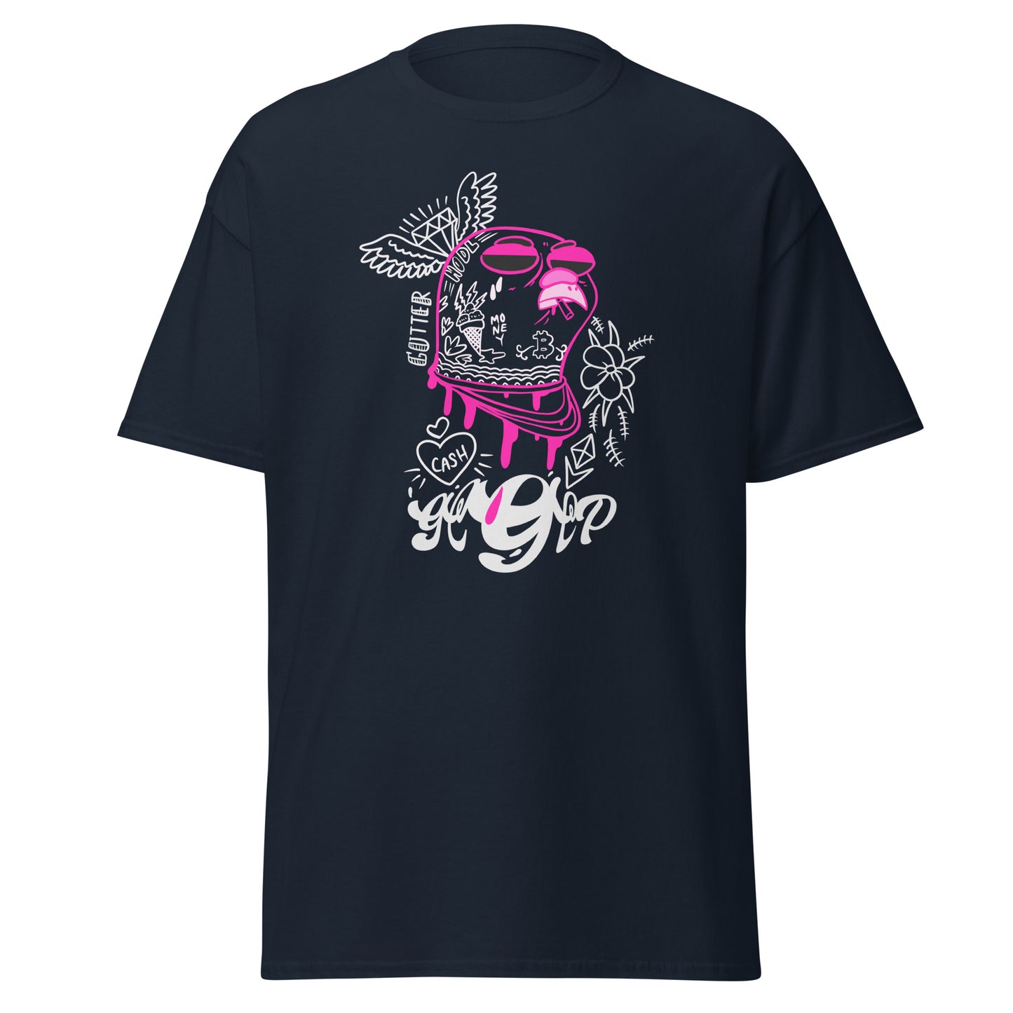Pink Drip Piji T-Shirt