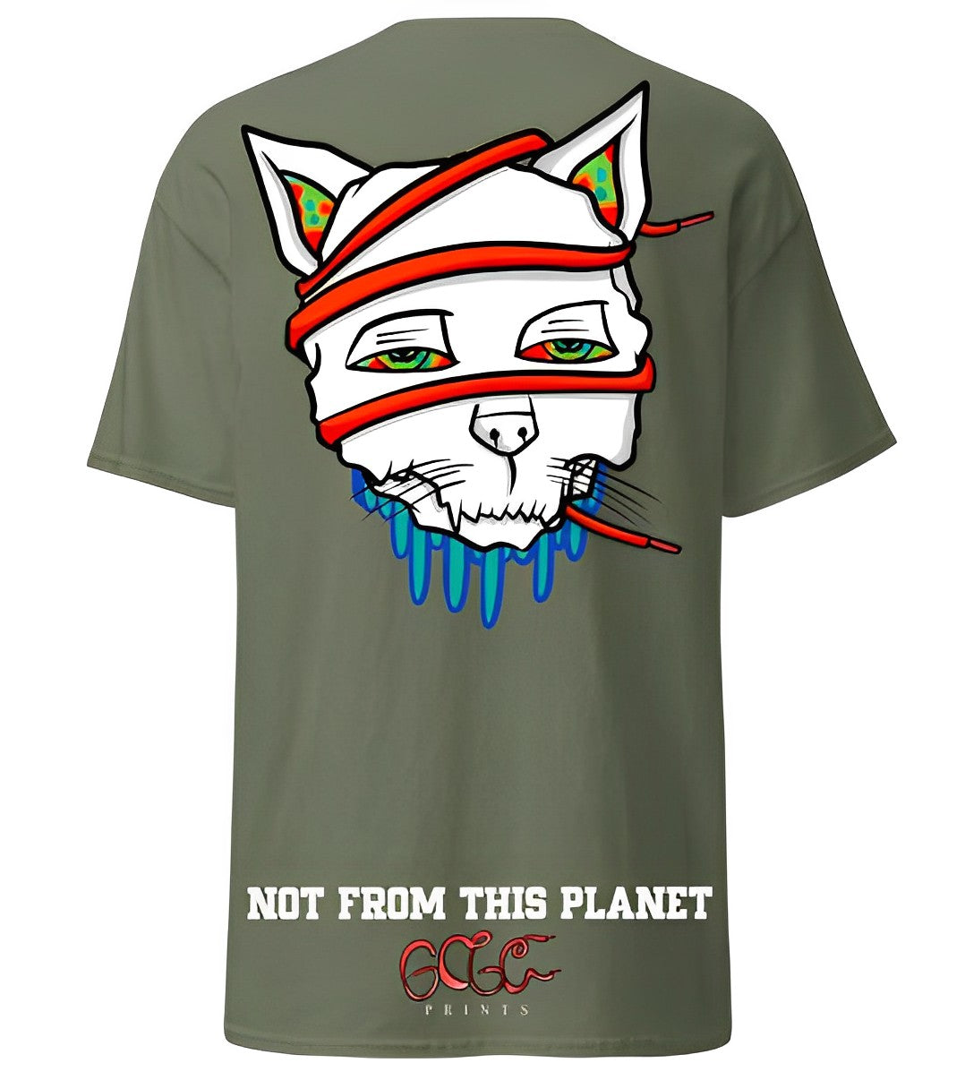 Not From This Planet Cat T-Shirt