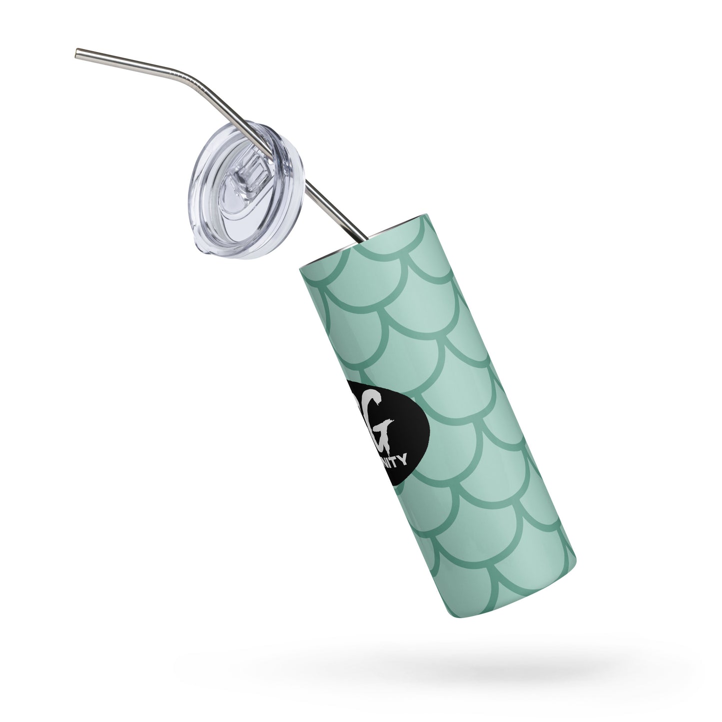 Fish Scale Fur Stainless Steel Tumbler