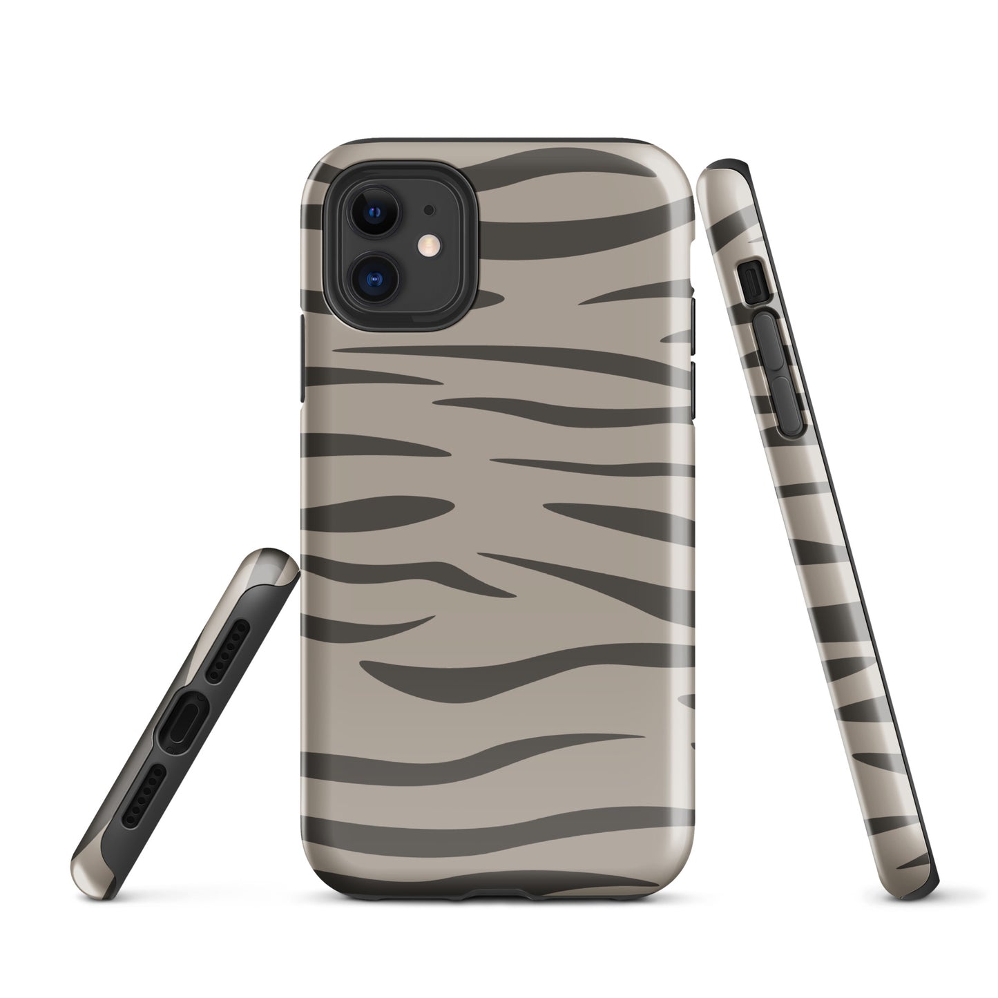 Grey Tabby Fur Tough Case for iPhone®