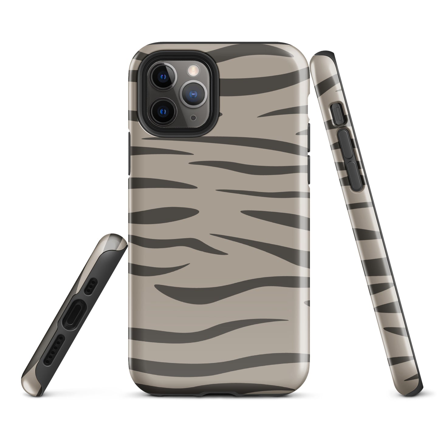 Grey Tabby Fur Tough Case for iPhone®