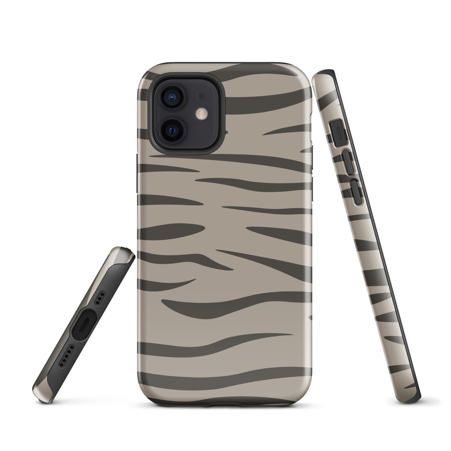 Grey Tabby Fur Tough Case for iPhone®