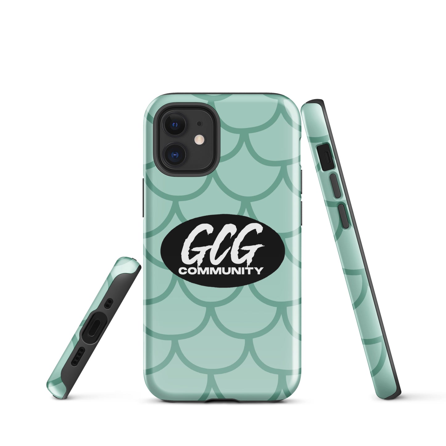 Fish Scale Fur Tough Case for iPhone®
