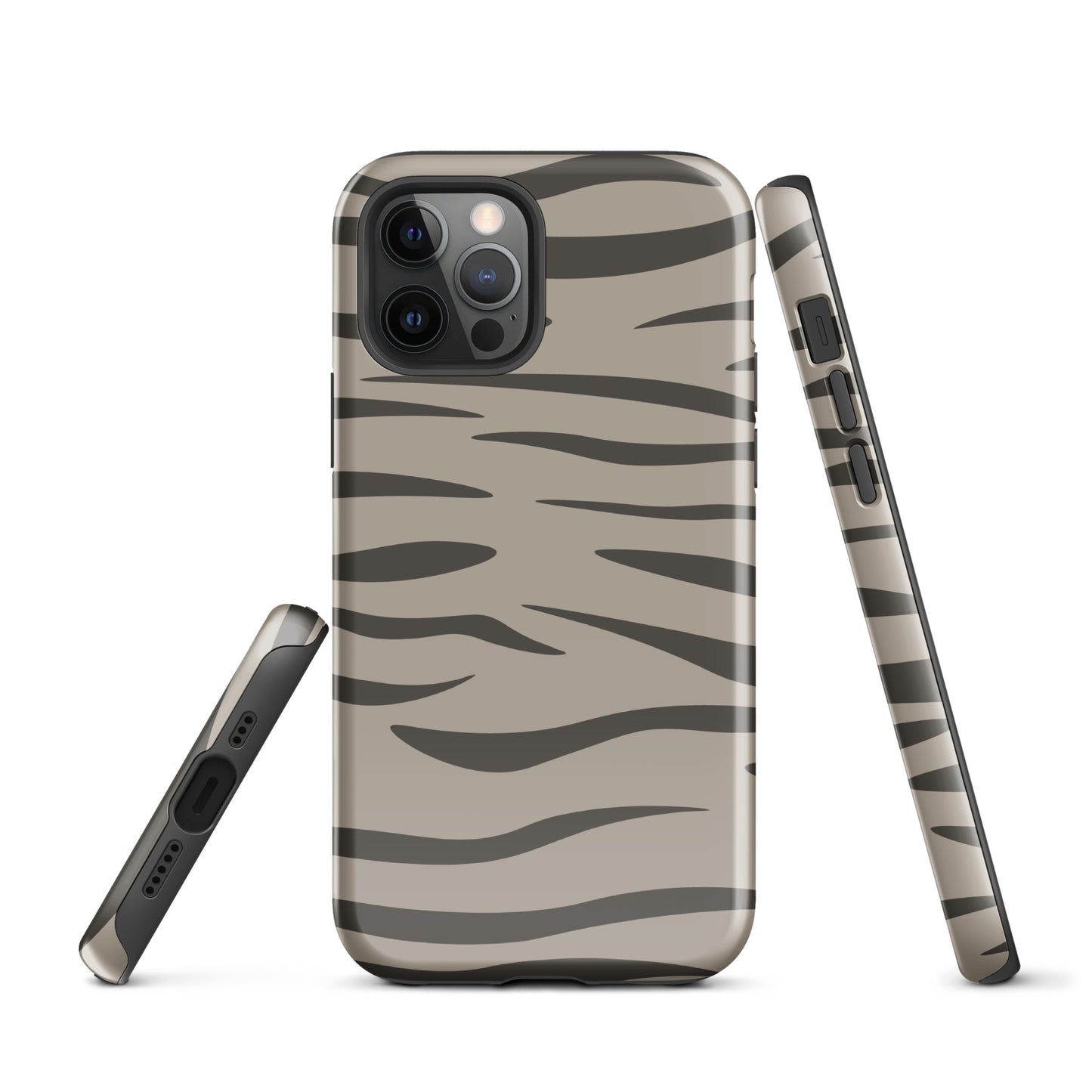 Grey Tabby Fur Tough Case for iPhone®