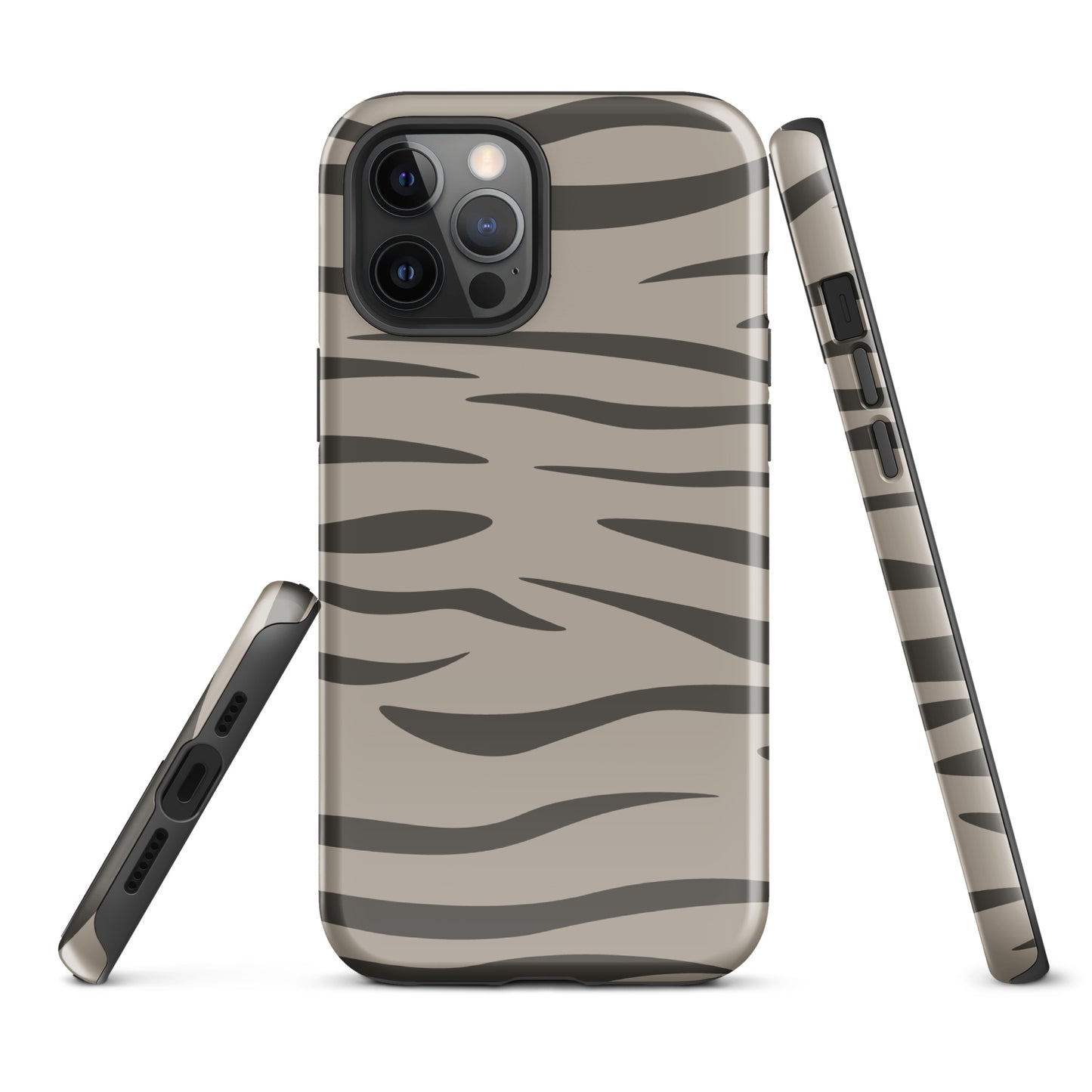 Grey Tabby Fur Tough Case for iPhone®