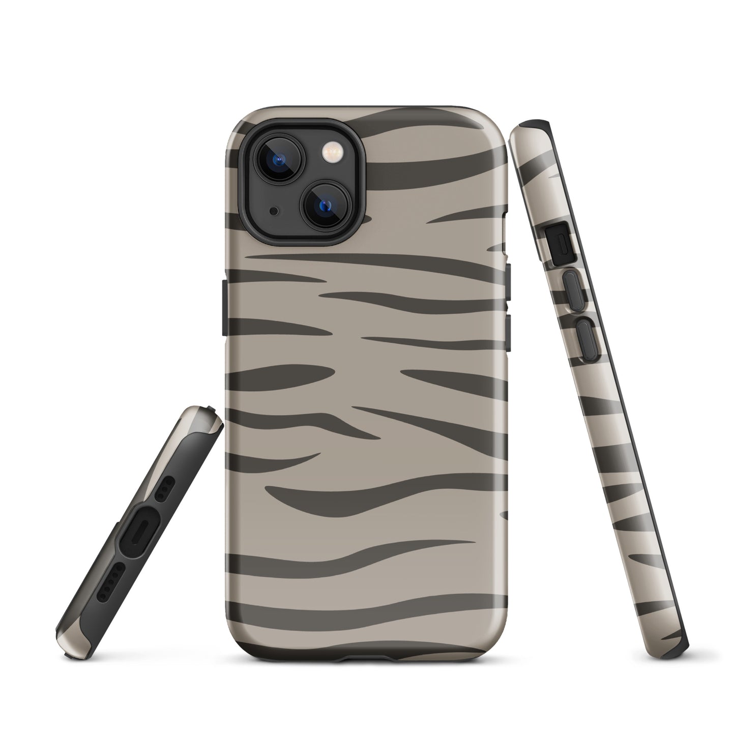 Grey Tabby Fur Tough Case for iPhone®