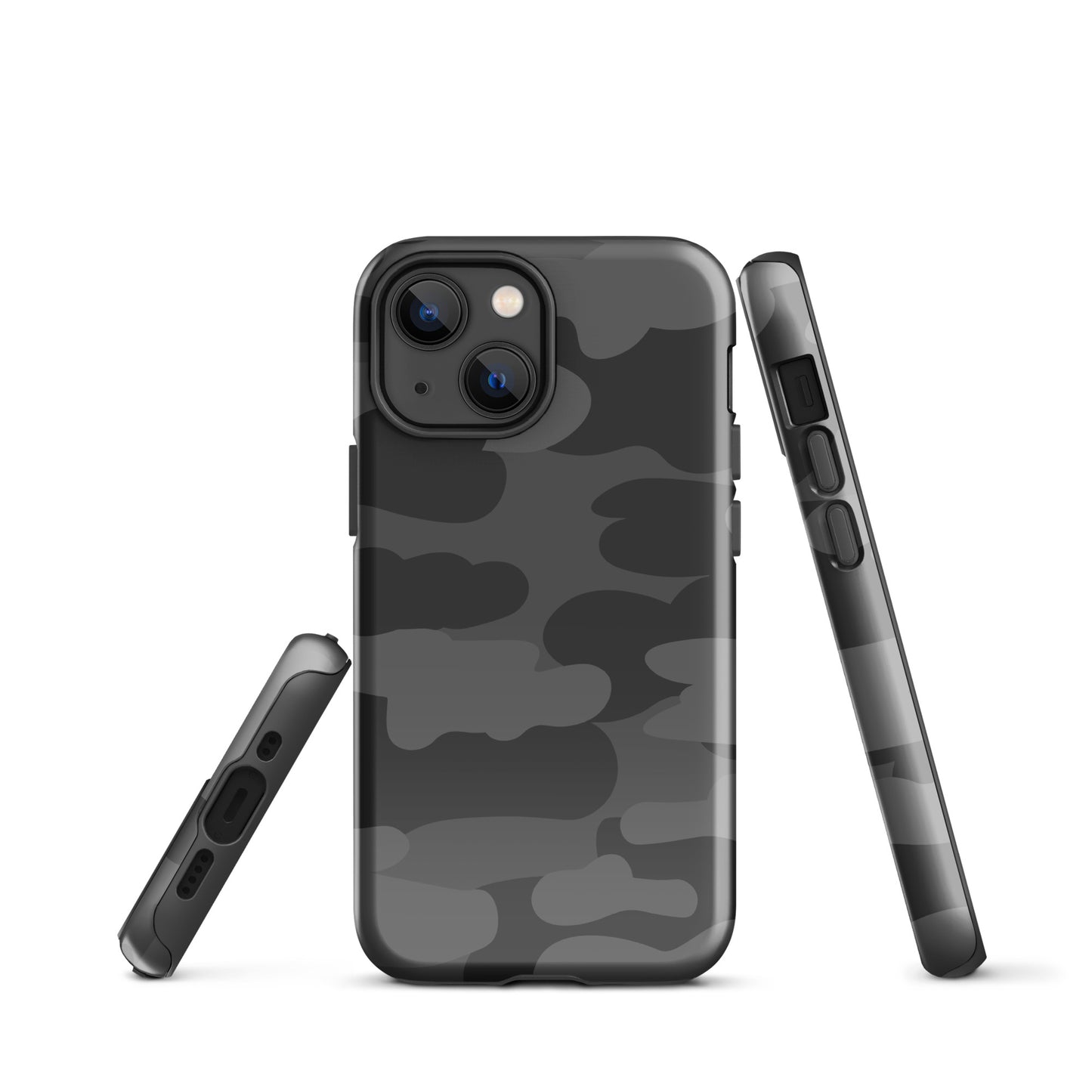 Dark Camo Fur Tough Case for iPhone®