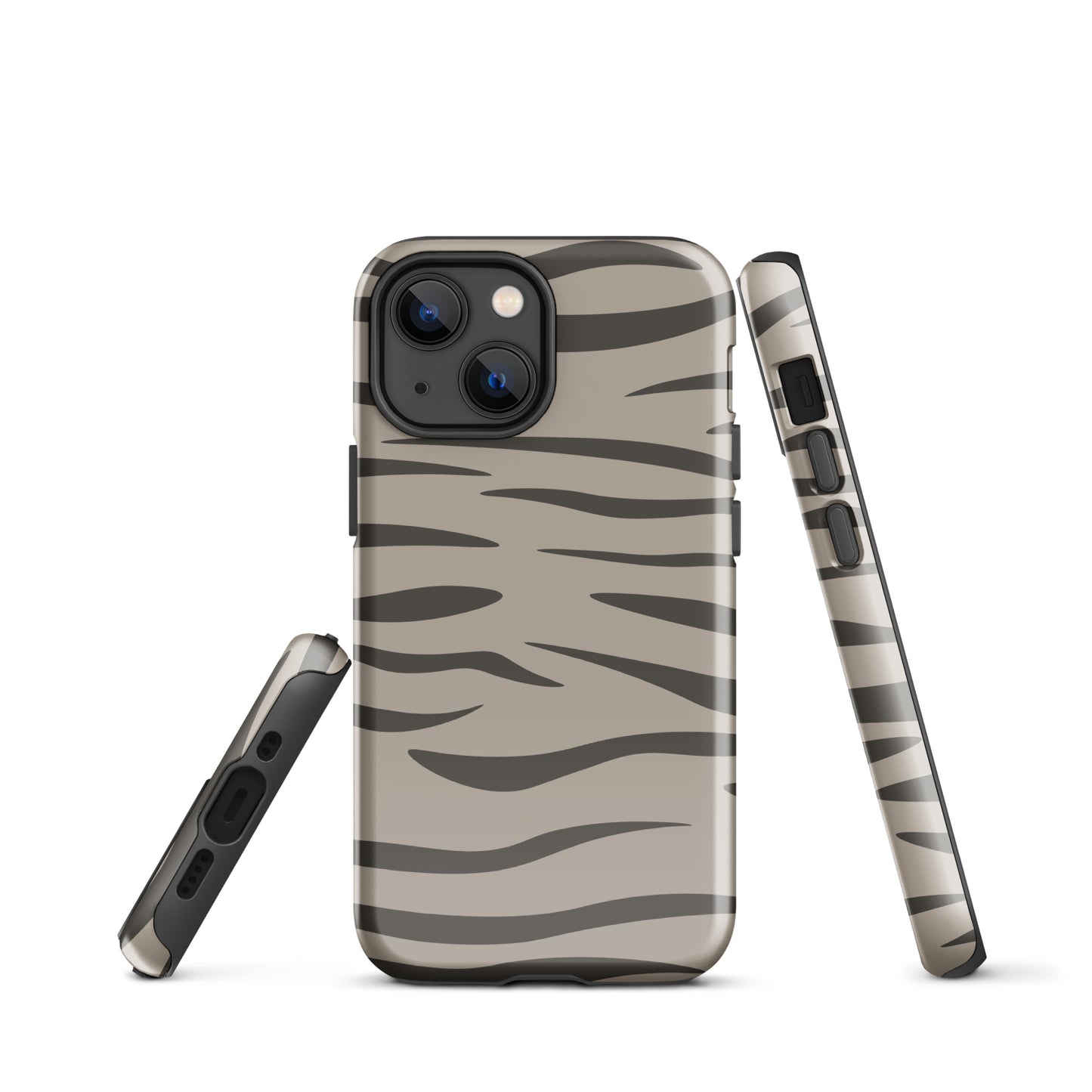 Grey Tabby Fur Tough Case for iPhone®