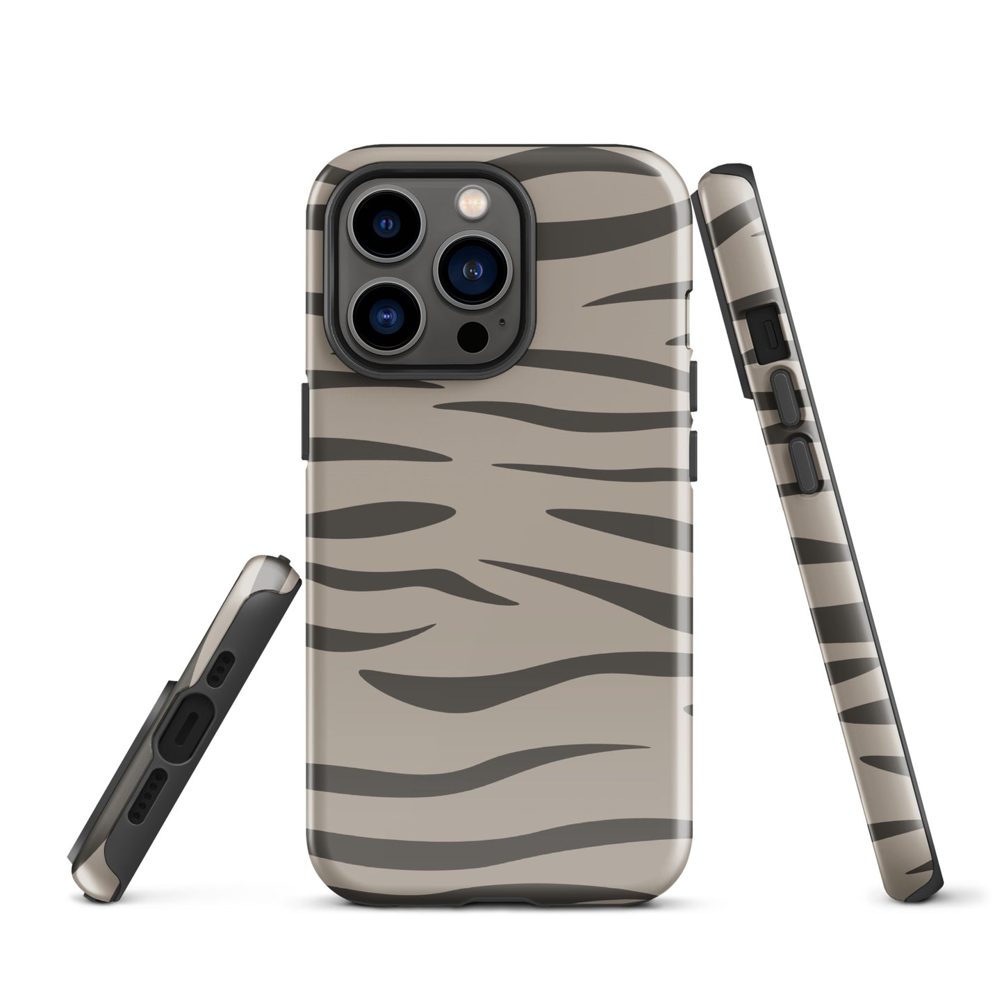 Grey Tabby Fur Tough Case for iPhone®