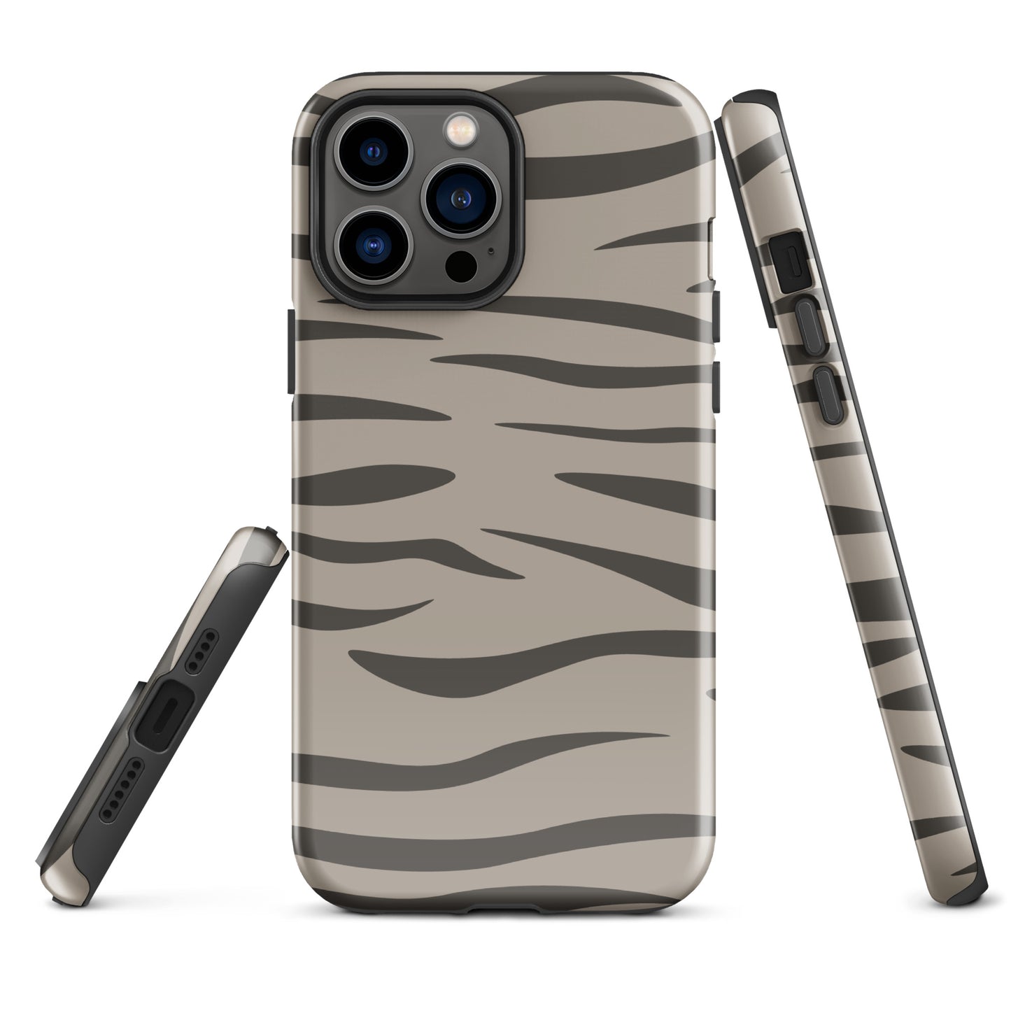 Grey Tabby Fur Tough Case for iPhone®