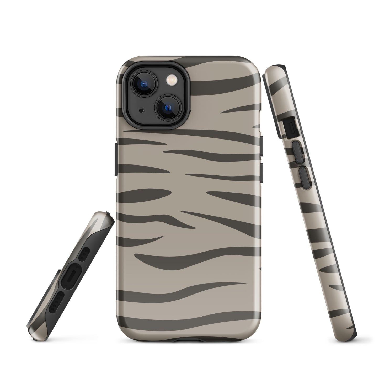 Grey Tabby Fur Tough Case for iPhone®