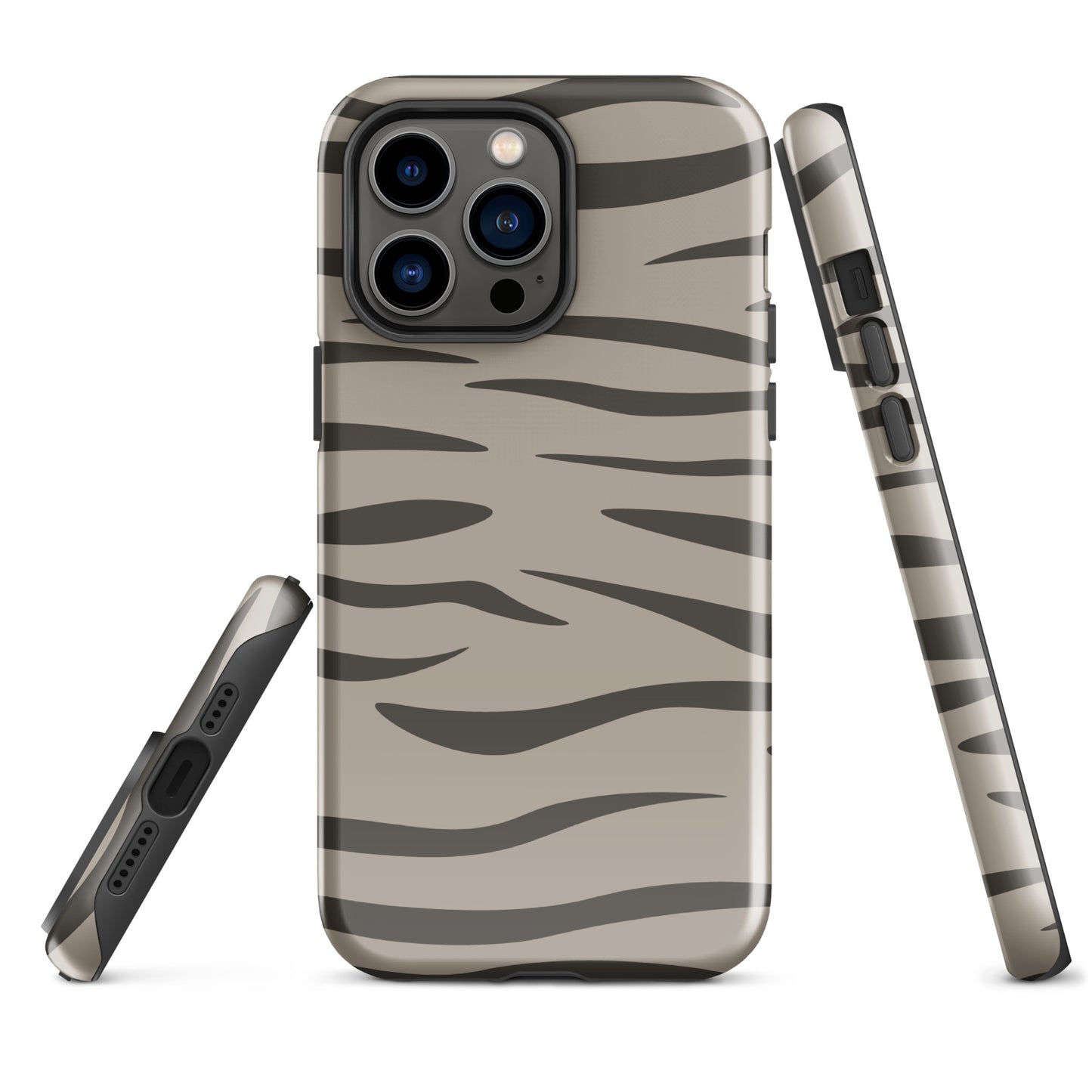 Grey Tabby Fur Tough Case for iPhone®