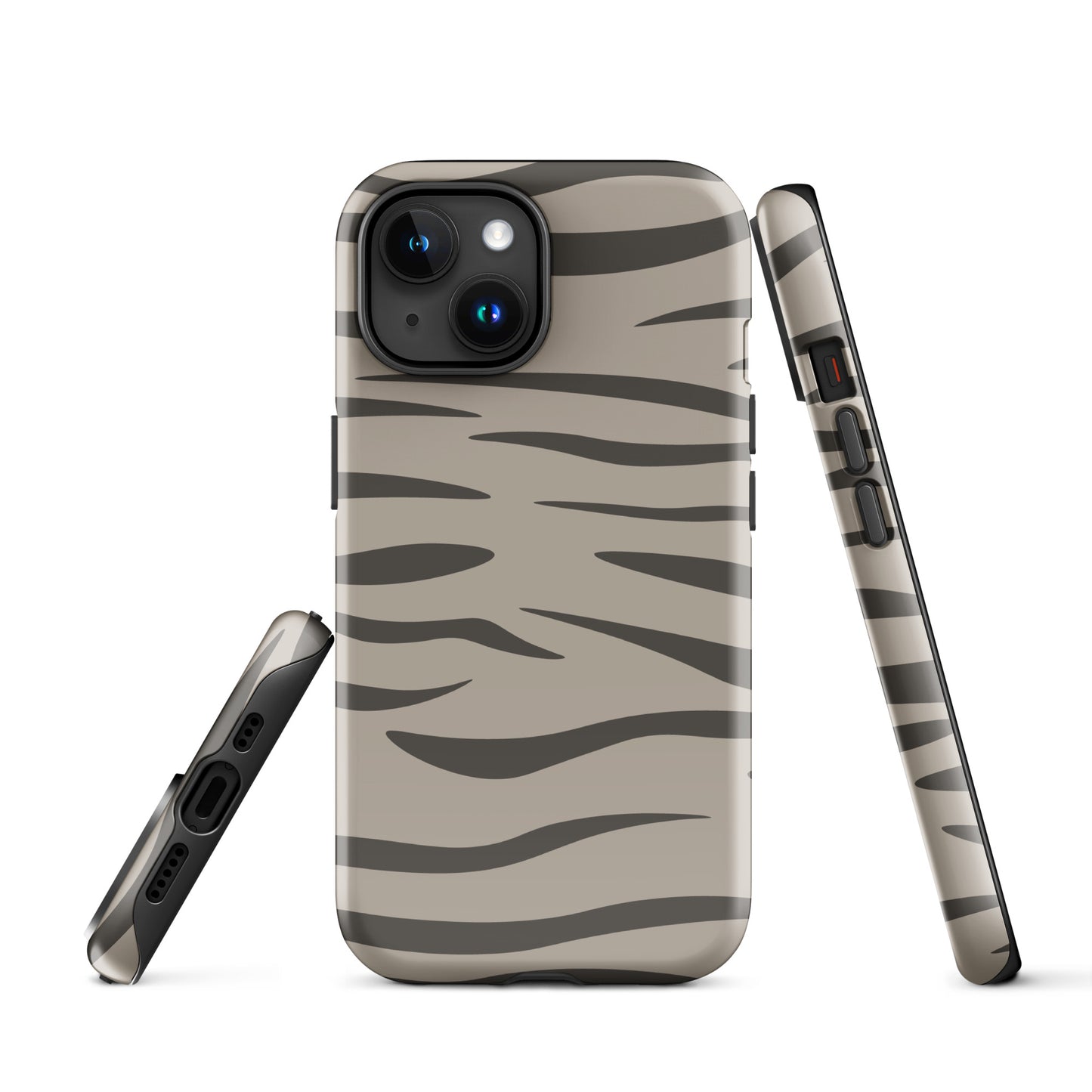 Grey Tabby Fur Tough Case for iPhone®