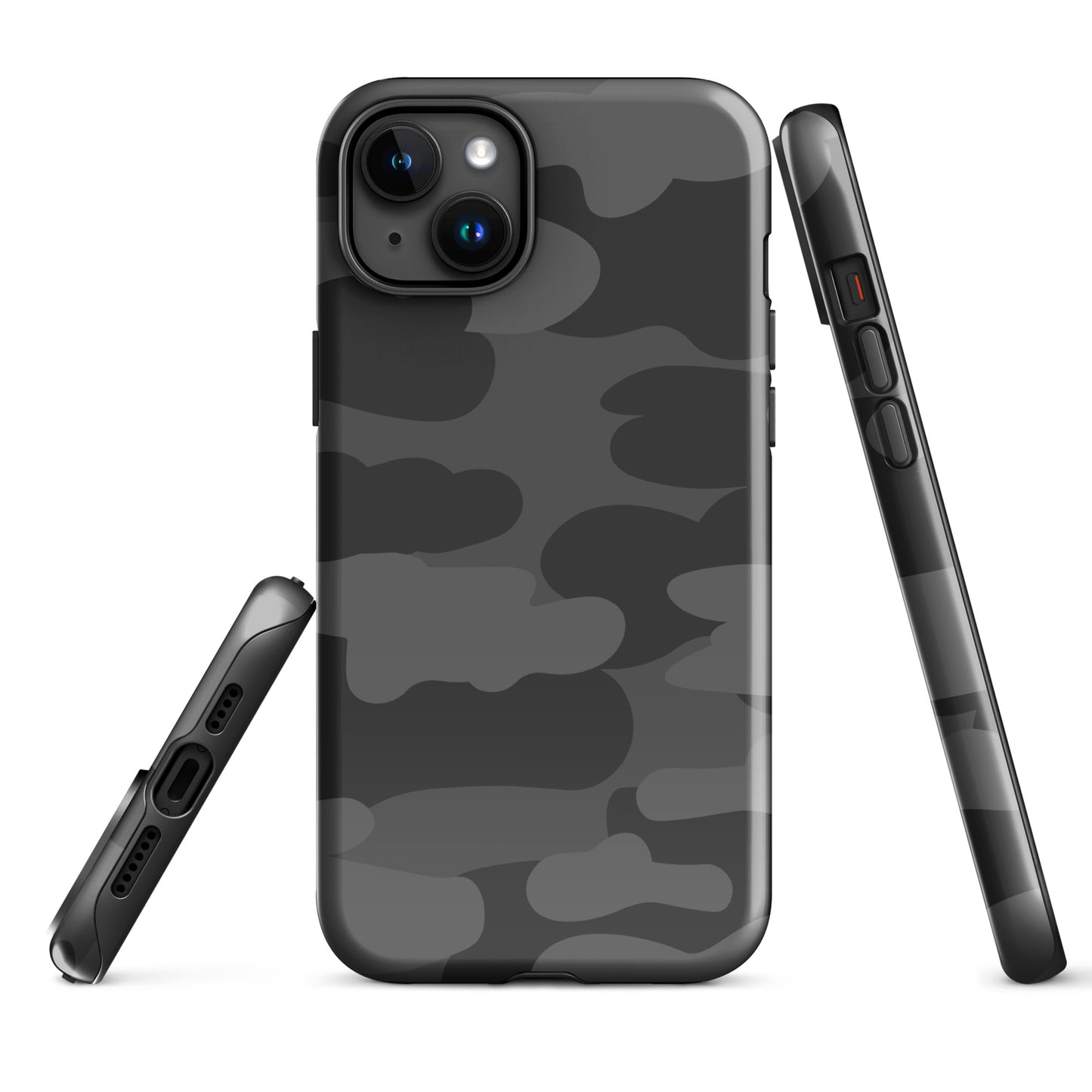 Dark Camo Fur Tough Case for iPhone®