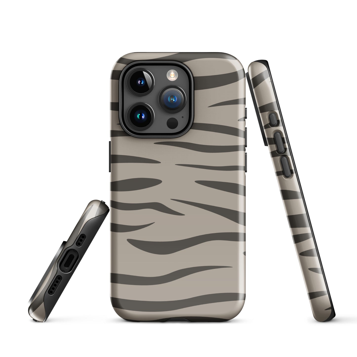 Grey Tabby Fur Tough Case for iPhone®