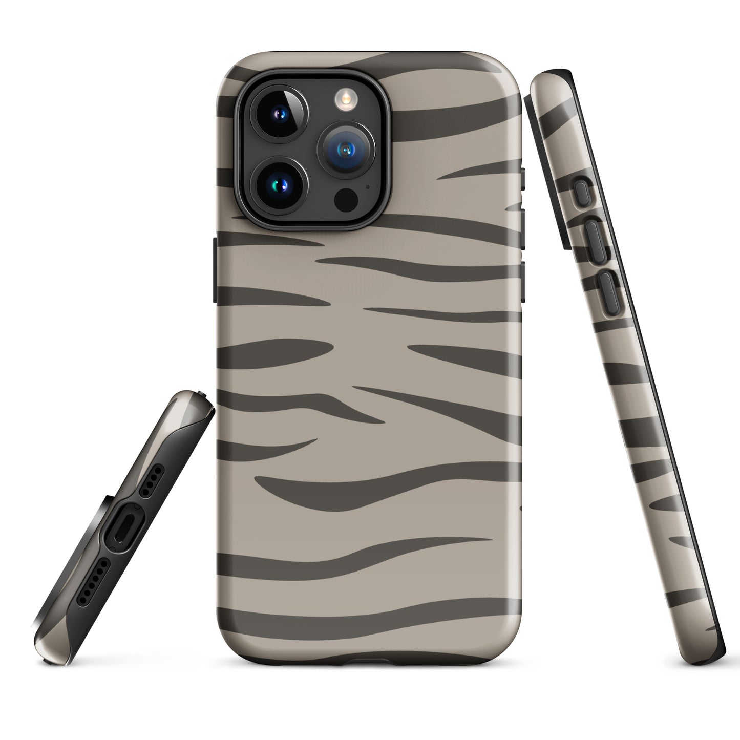Grey Tabby Fur Tough Case for iPhone®