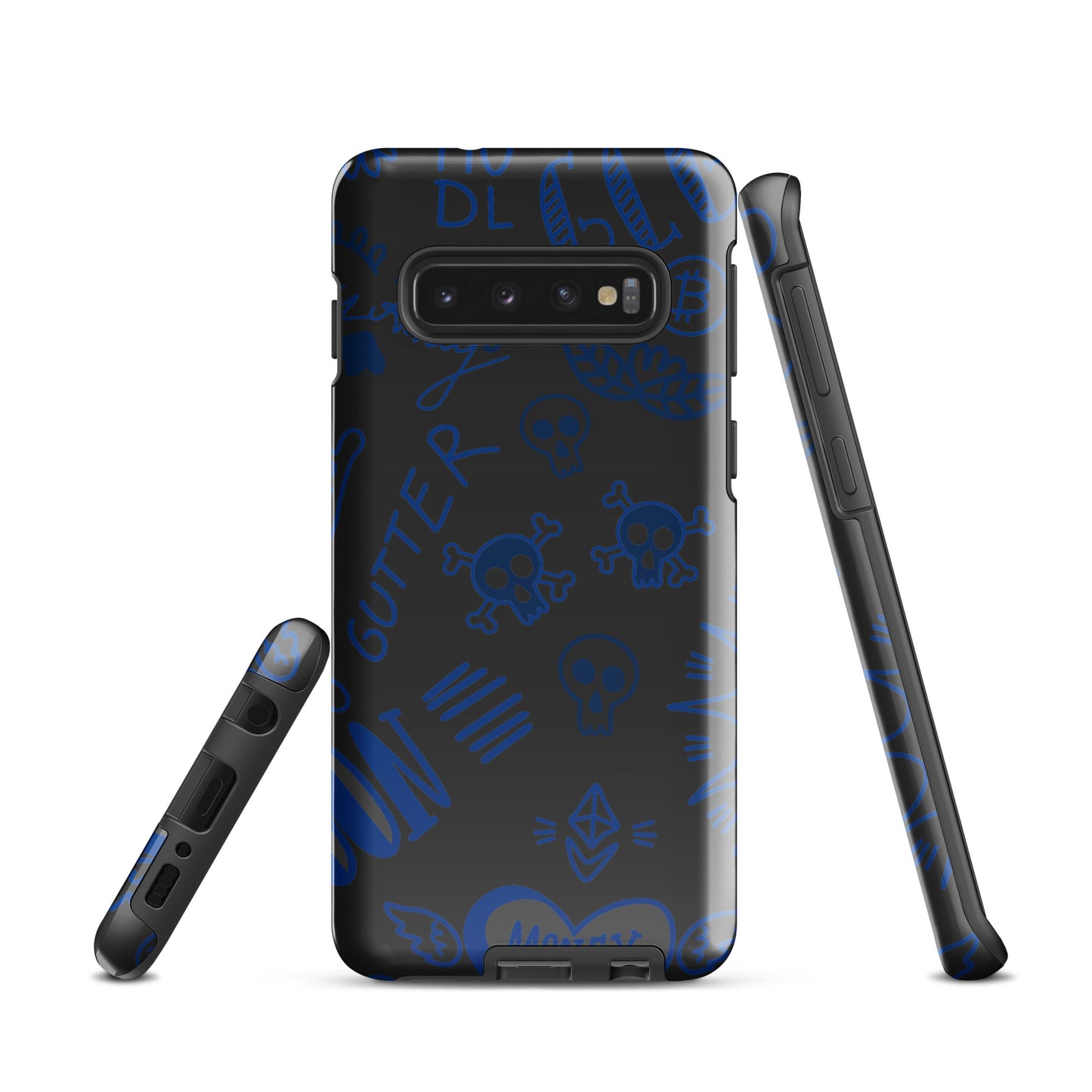 Blue Tat Fur Tough case for Samsung®