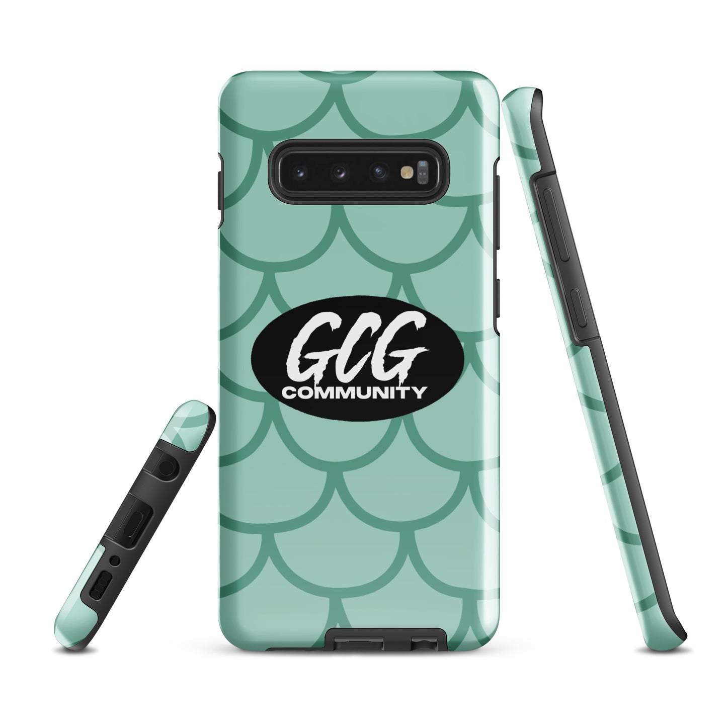 Fish Scale Fur Tough case for Samsung®