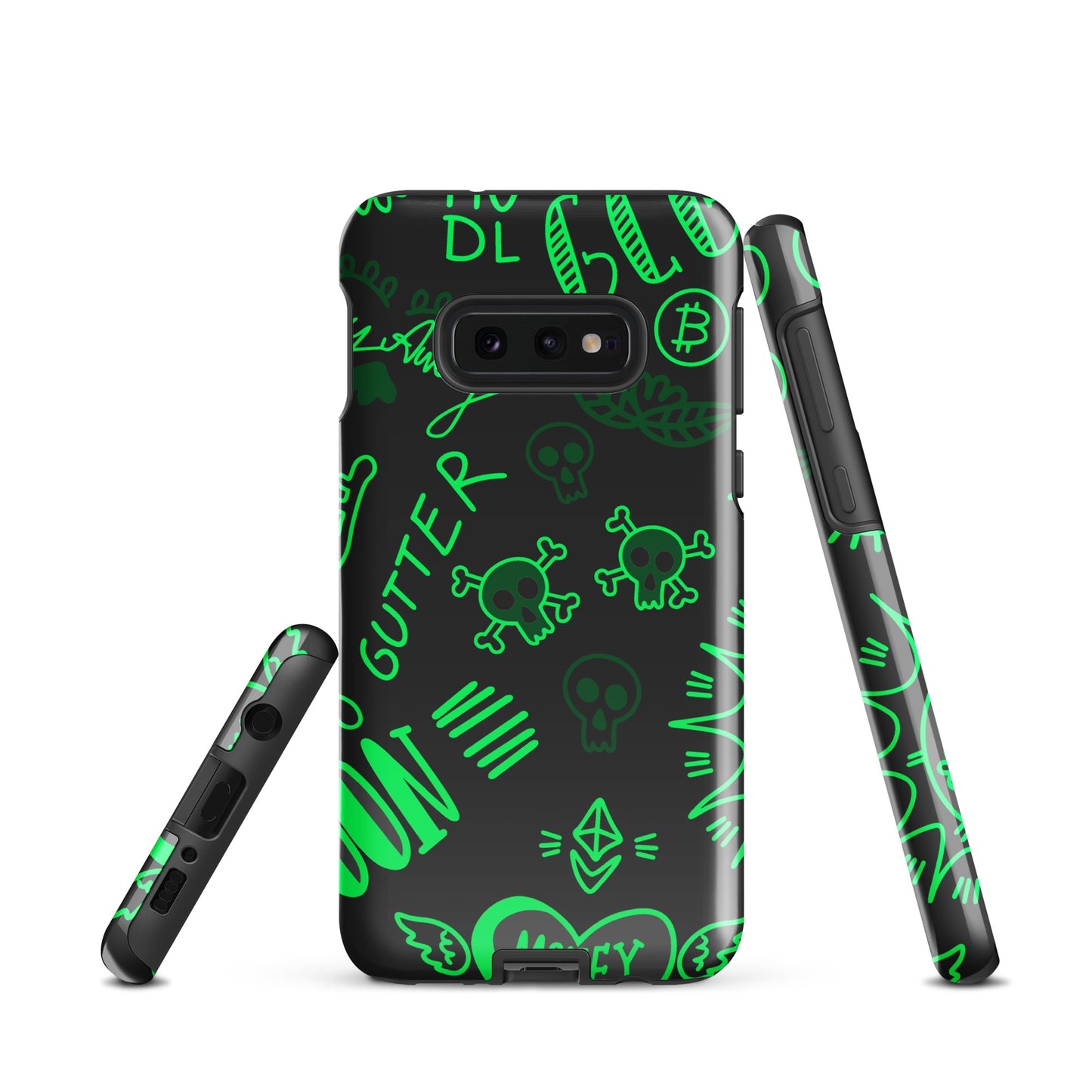 Green Tat Fur Tough case for Samsung®