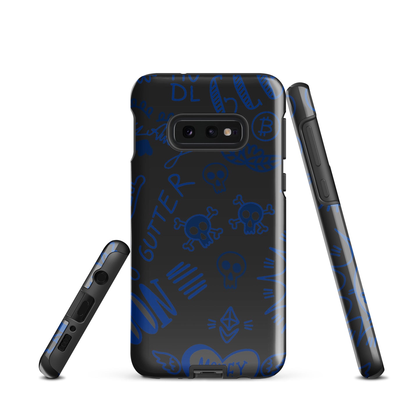 Blue Tat Fur Tough case for Samsung®