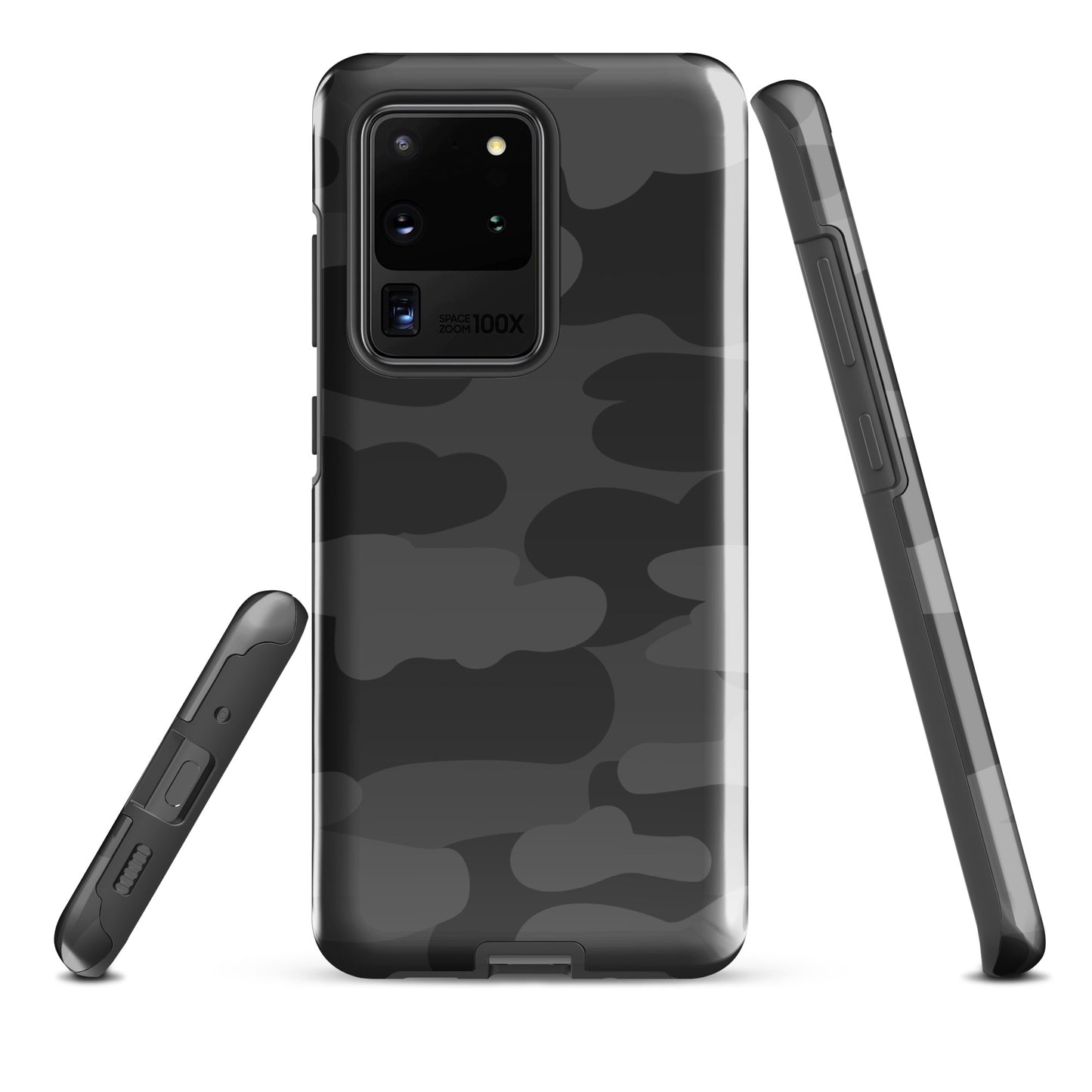 Dark Camo Fur Tough case for Samsung®