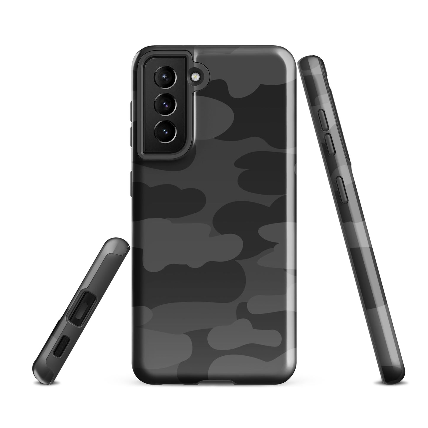 Dark Camo Fur Tough case for Samsung®