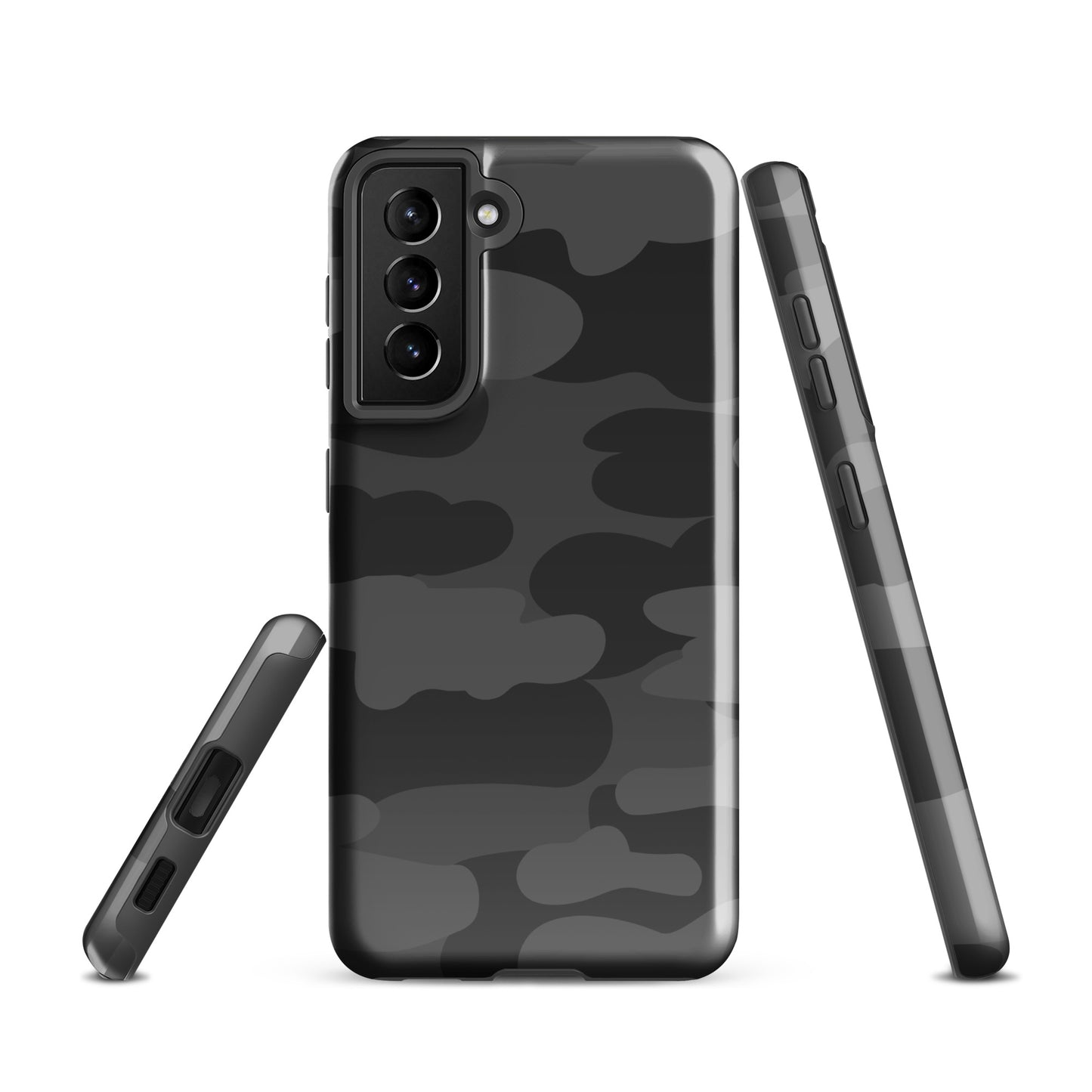 Dark Camo Fur Tough case for Samsung®