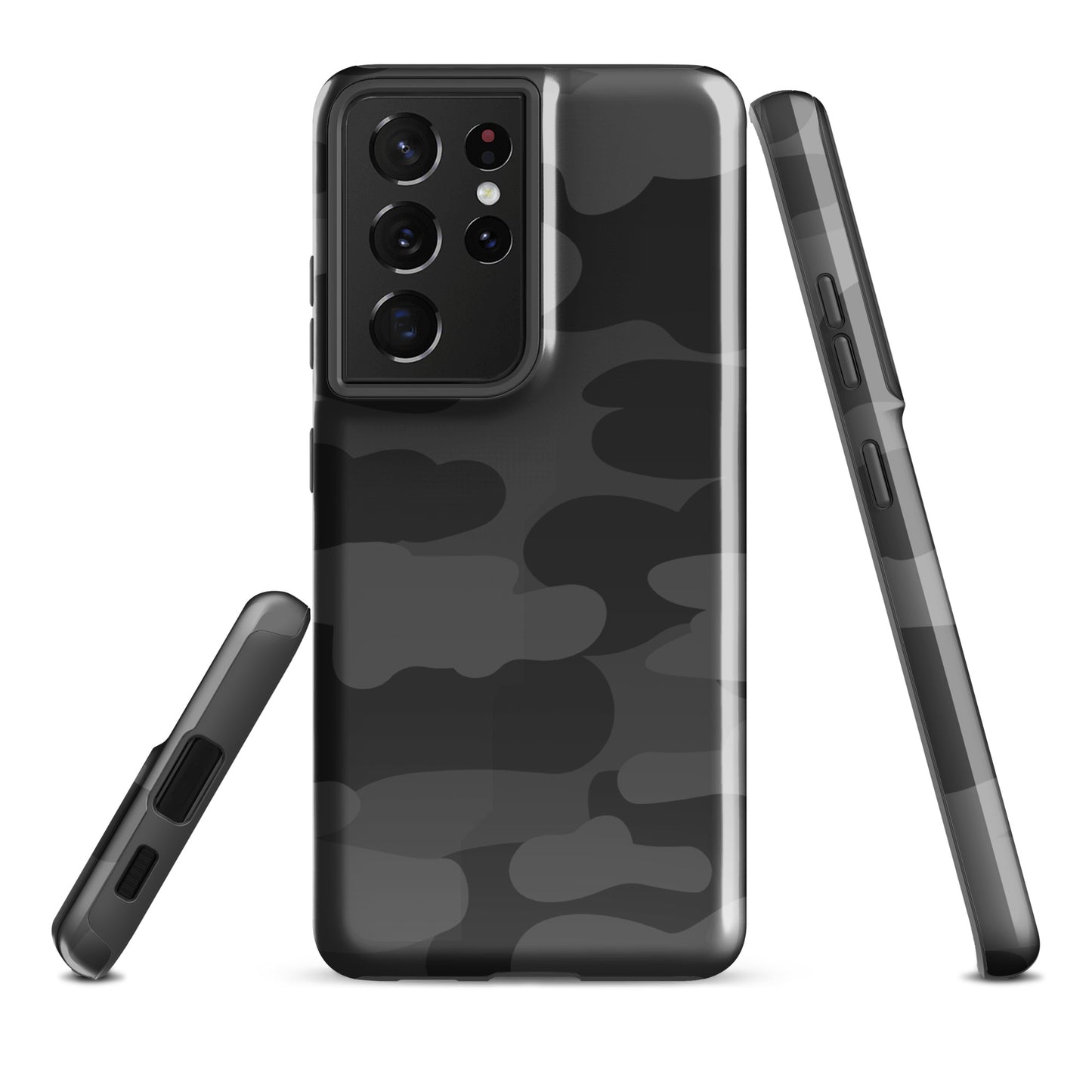 Dark Camo Fur Tough case for Samsung®